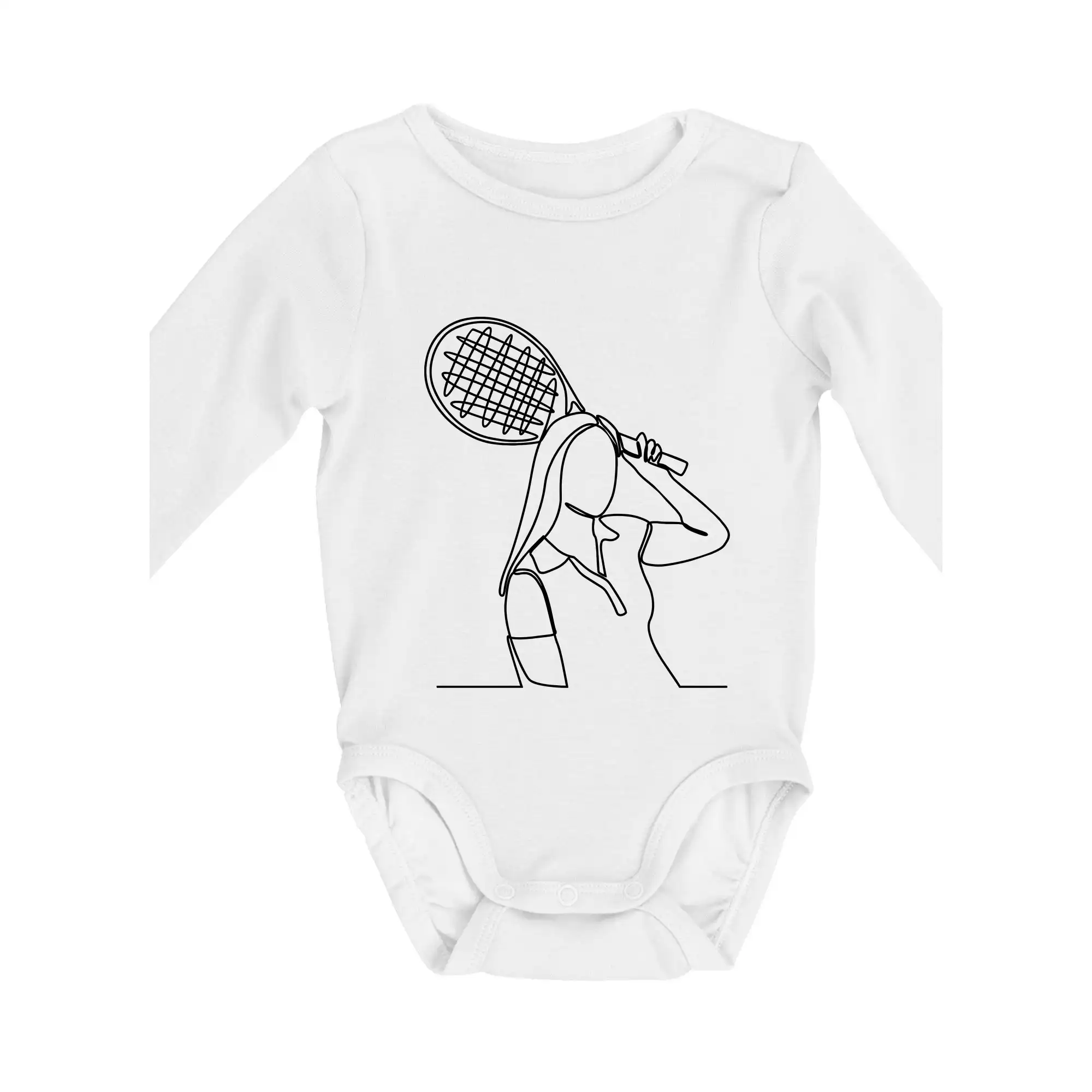 Tenistka  jednim tahem