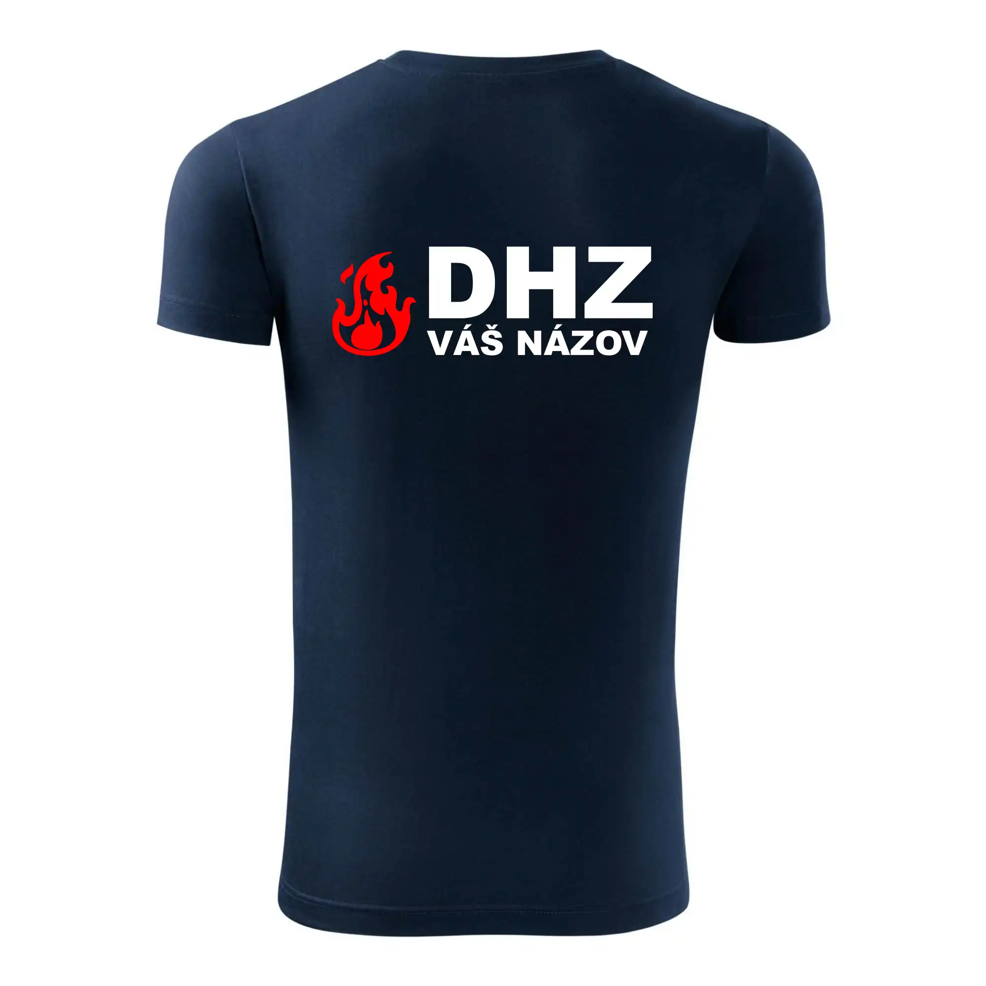 DHZ (oheň, firesport, názov sboru - vlastný nápis)