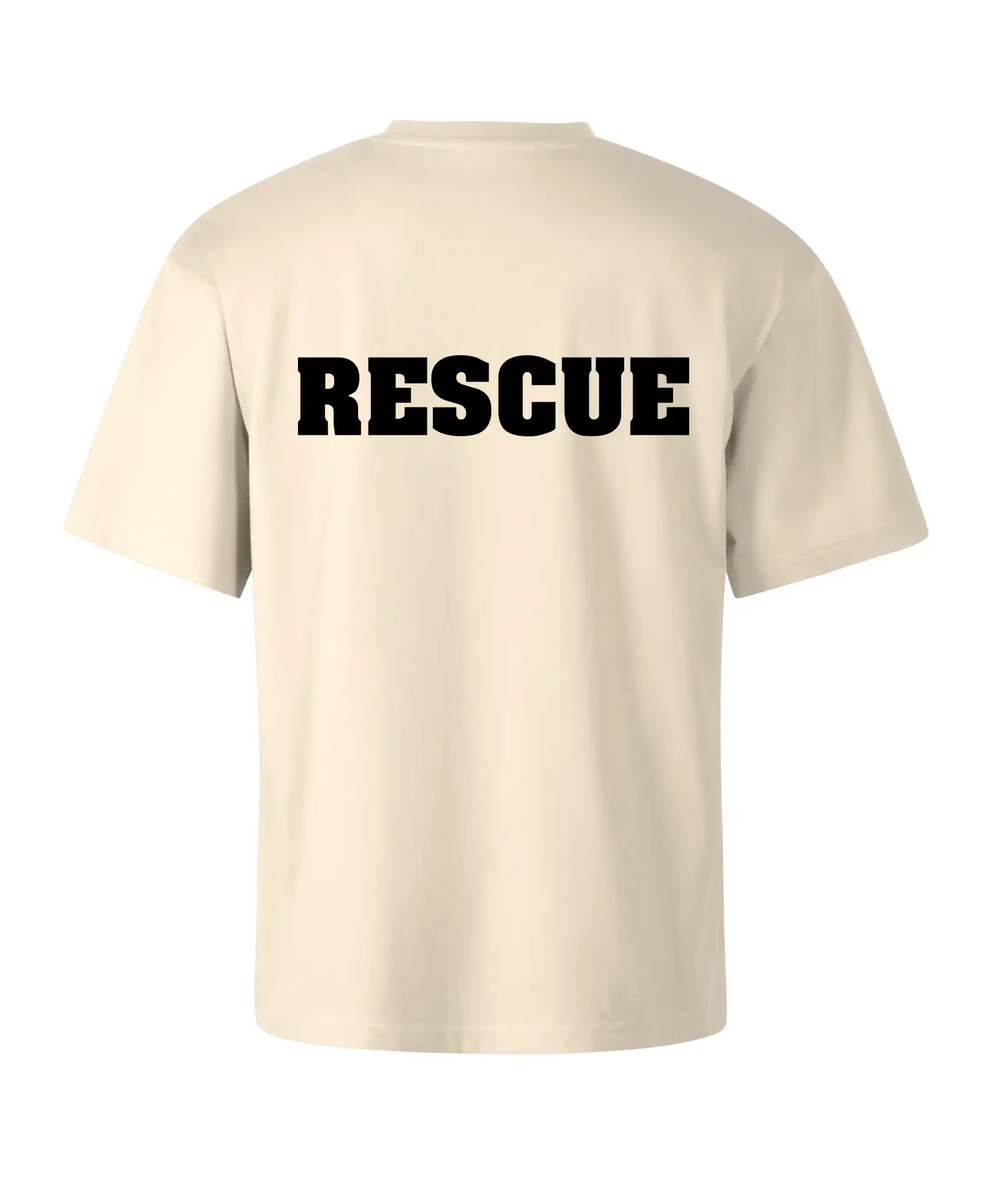 Rescue - Hviezda na prsníku + nápis na chrbte