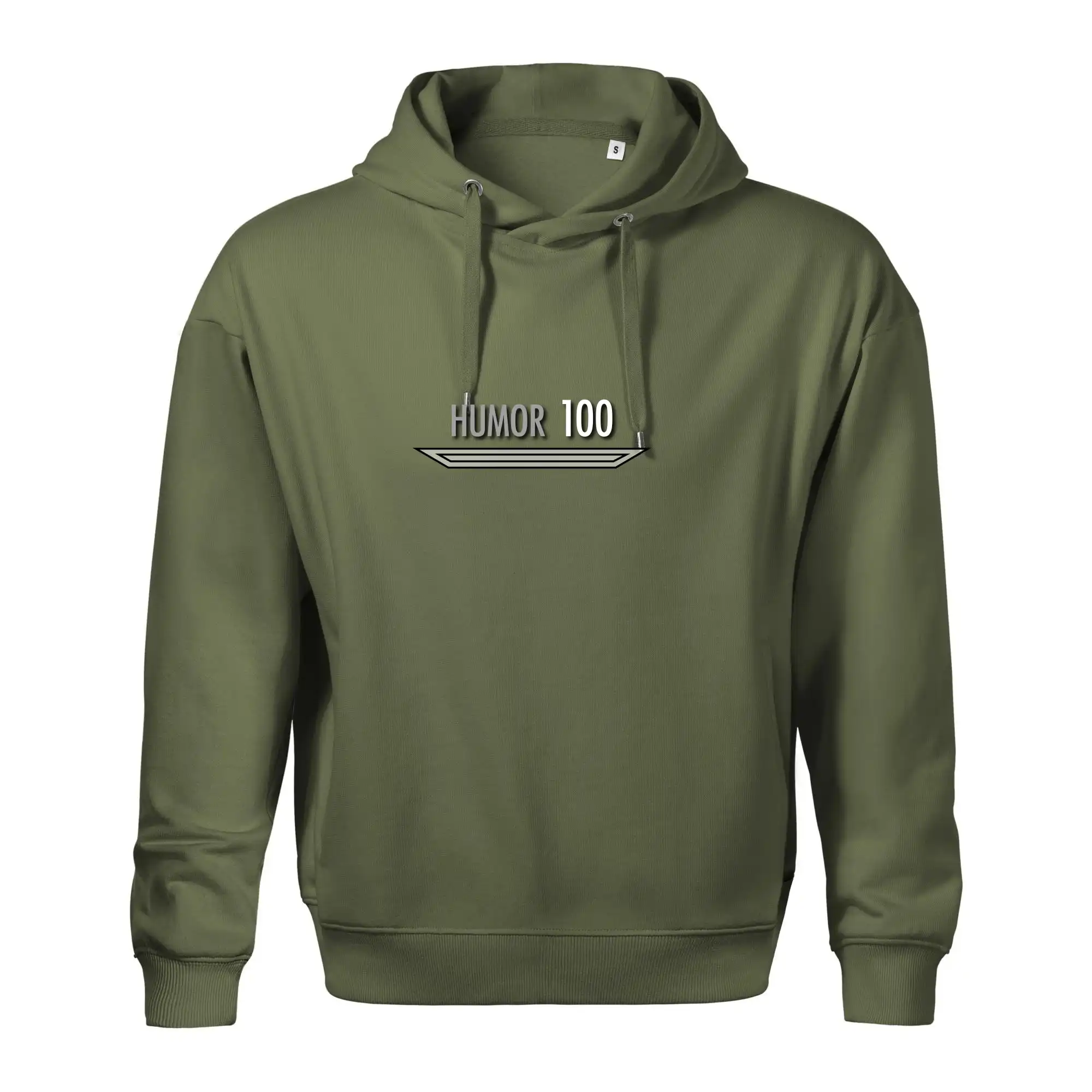 Tričká pre ajťákov - Humor 100 - Oversized mikina pánska Moon - kratšia + širšia