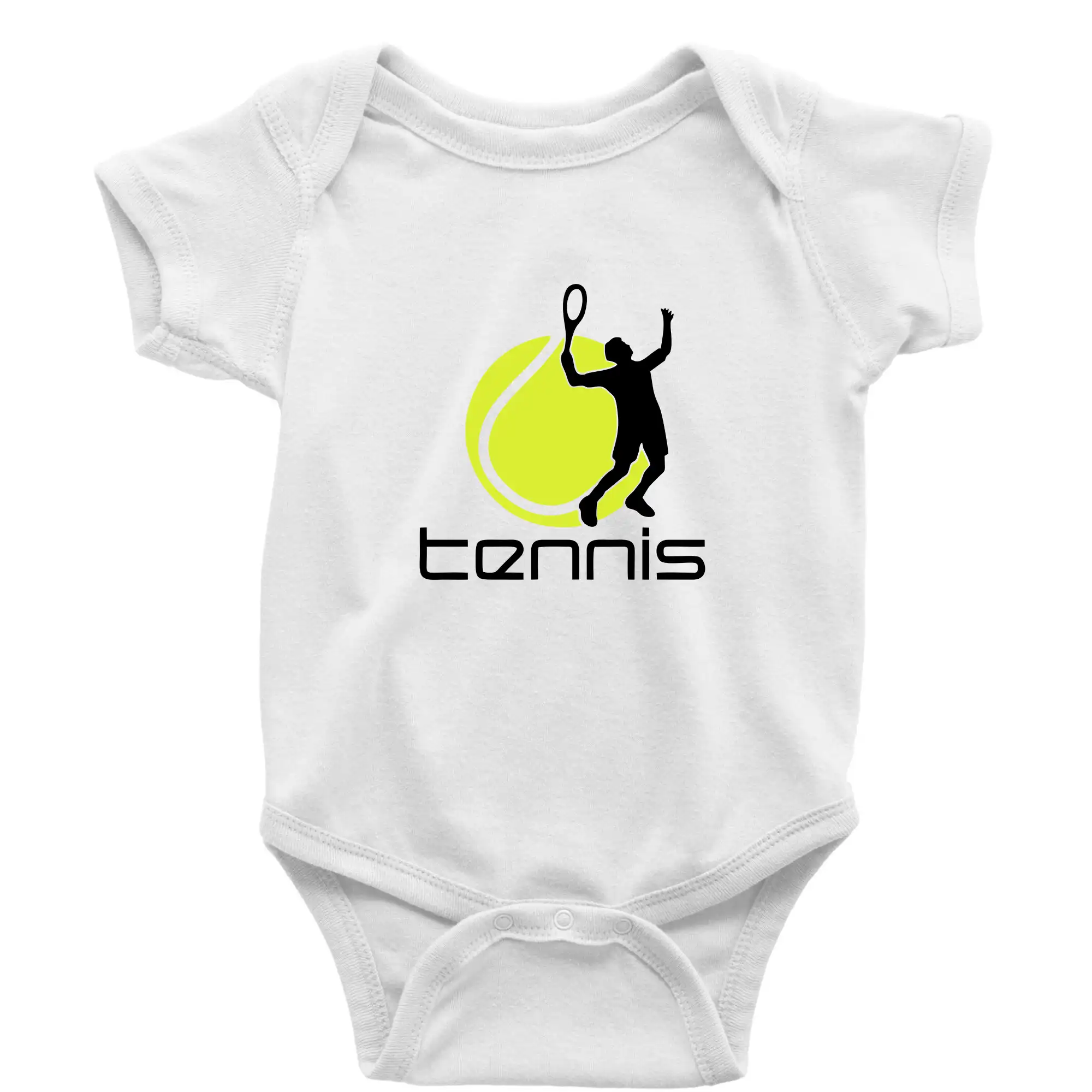 Tričká na tenis - Tenista - Body dojčenské s krátkym rukávom