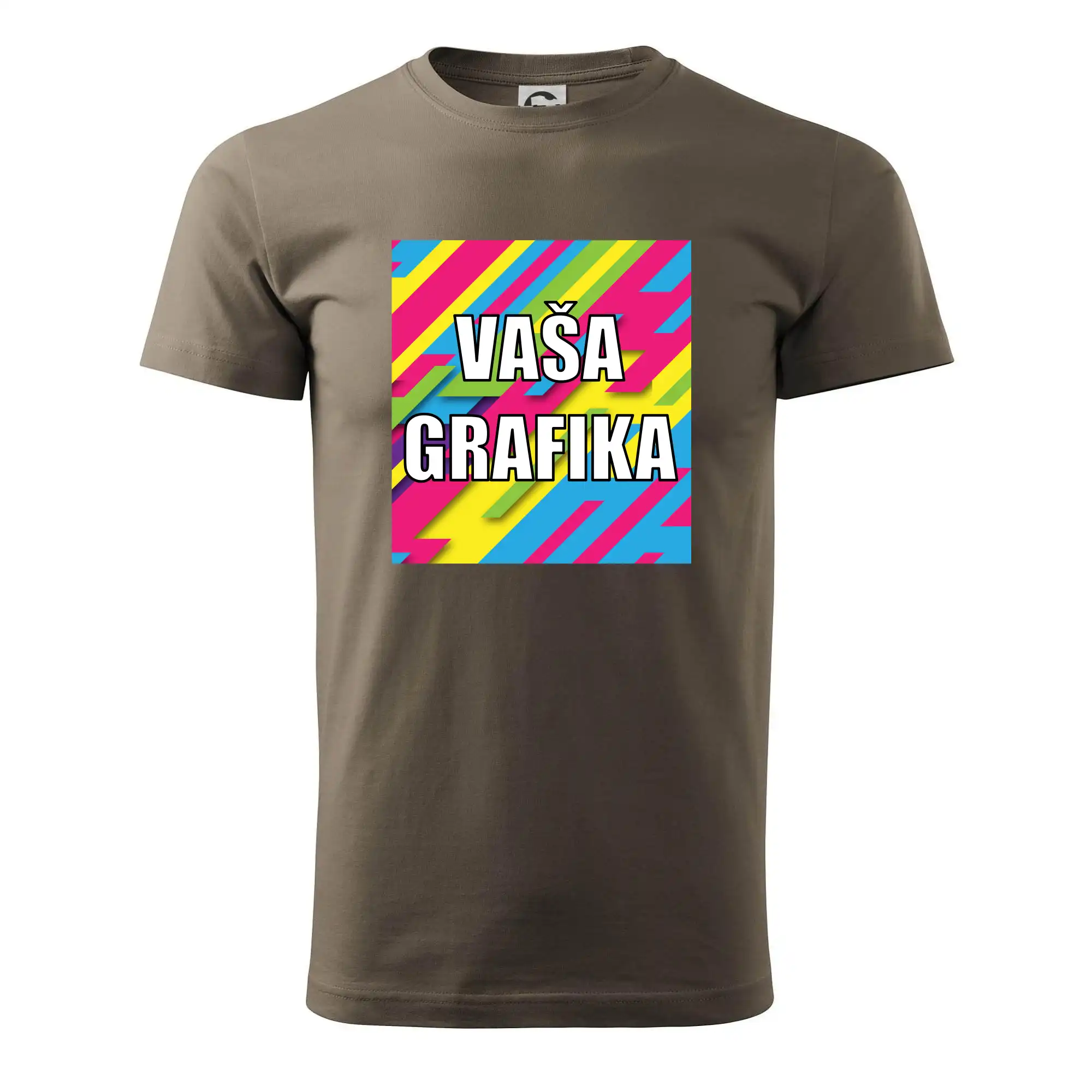 MyShirt tričká - Potlač s vašou grafikou - Klasické pánske tričko vyššej gramáže