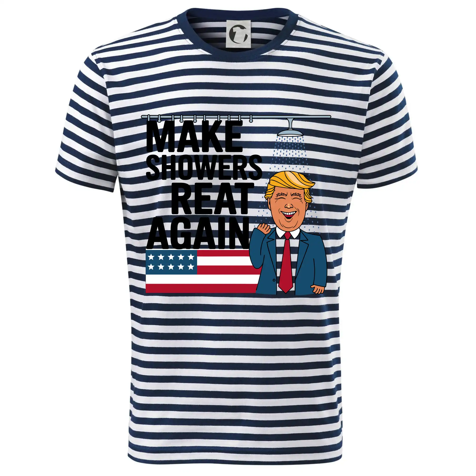Politické tričká - Trump make showers great again - Dětské triko na vodu