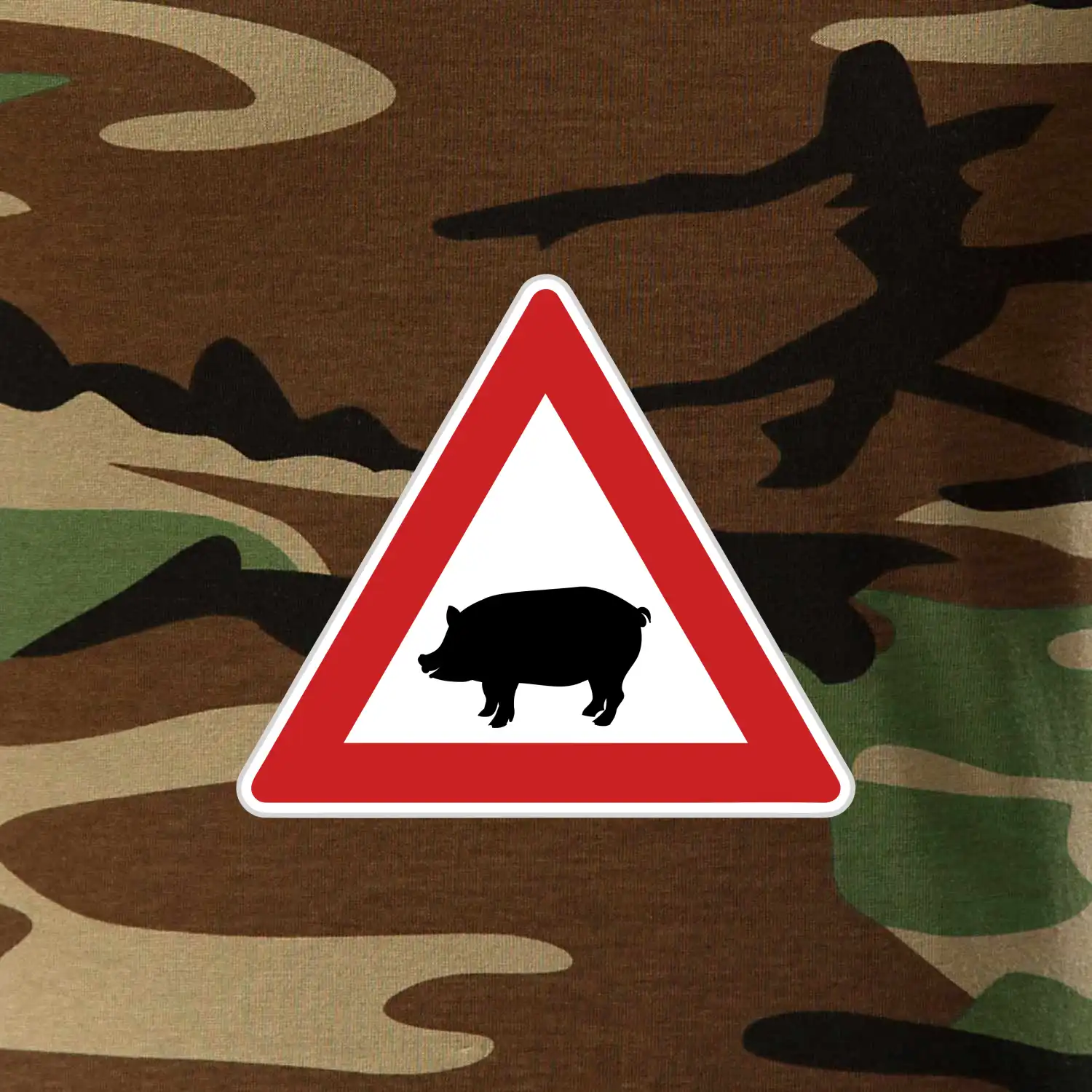 Dopravní značka - Pozor prase domácí