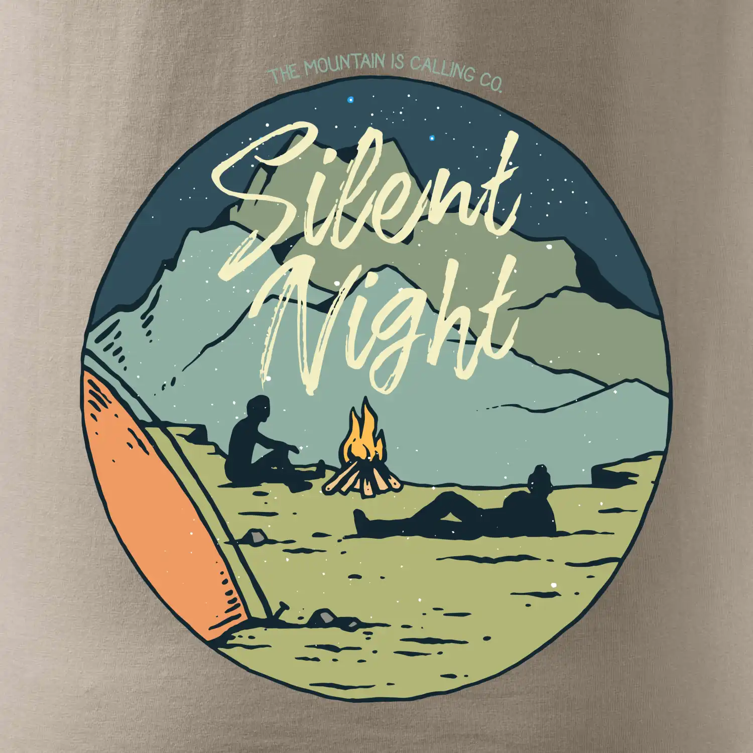 Camp oval Silent Night