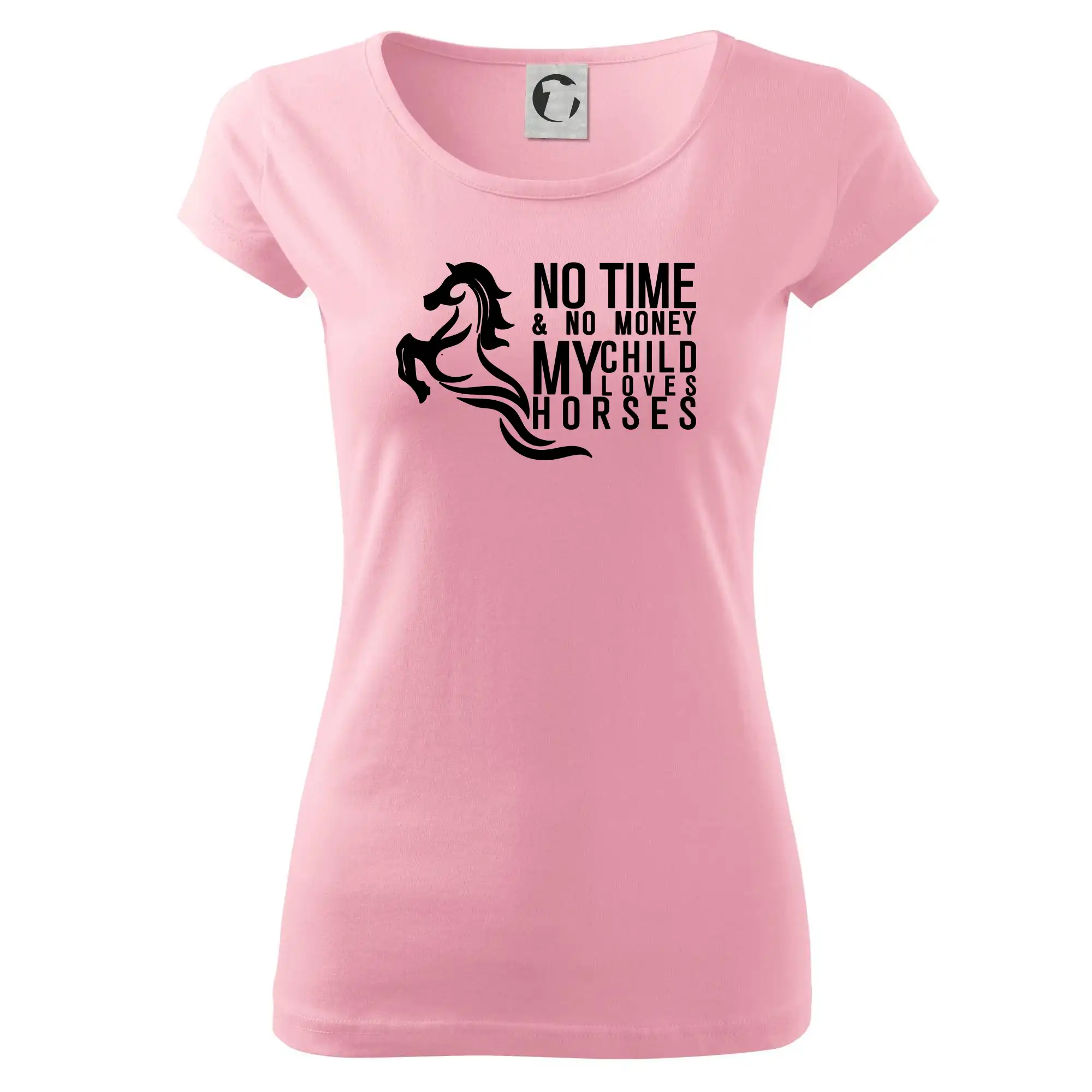 No time no money my child loves horses