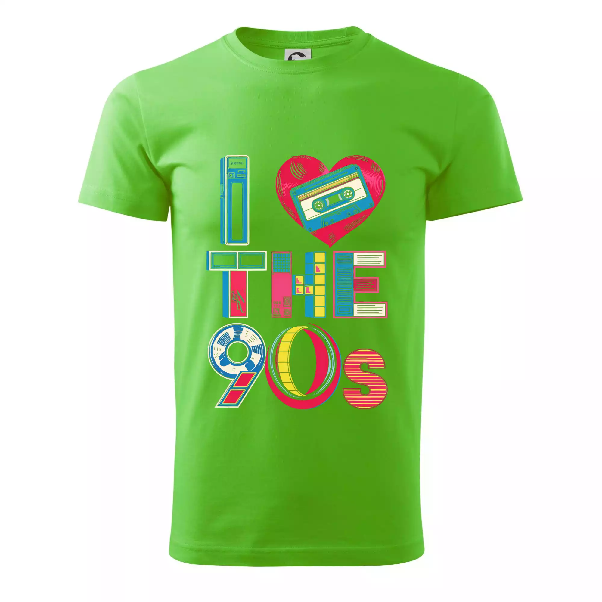 I love 90s - srdce a kazeta