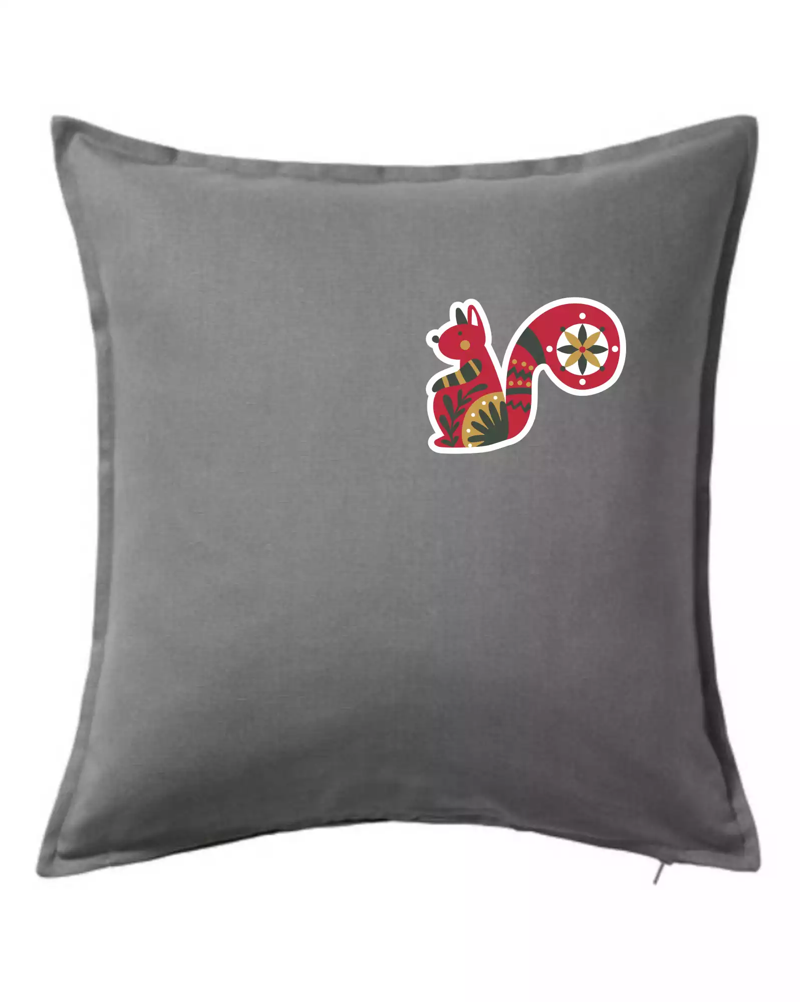 Folklor na prsu veverka