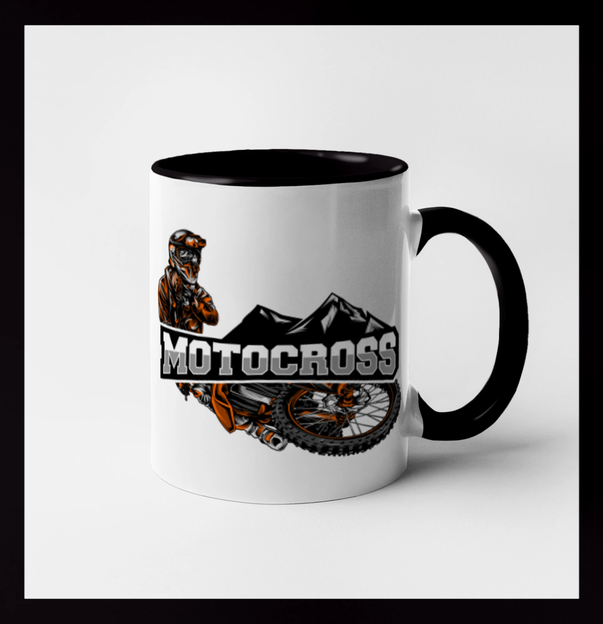 Motocross tričká - Motocross pohorie - Hrnček 