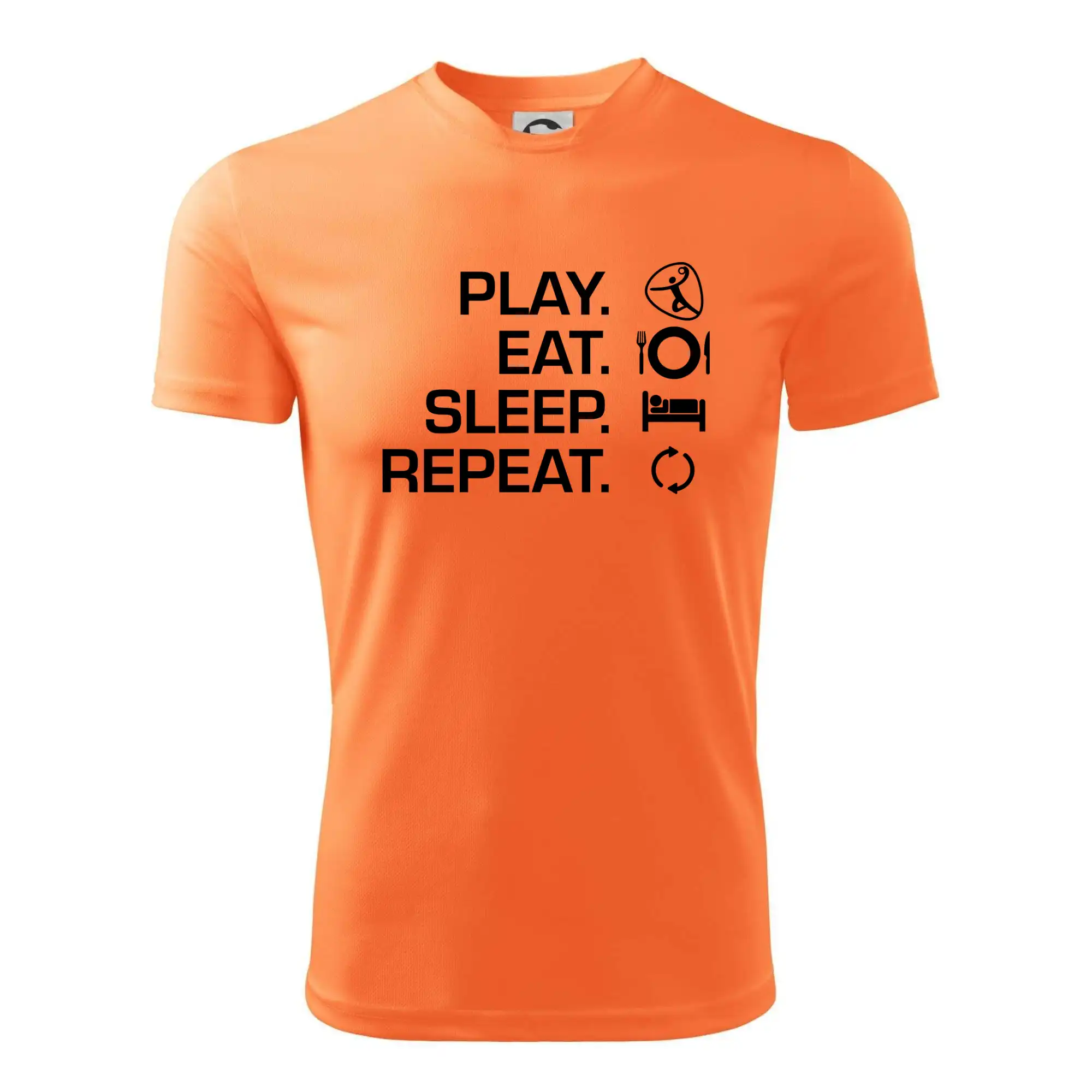 Tričká na hádzanú - Play Eat Sleep Repeat hádzaná - Detské tričko športové