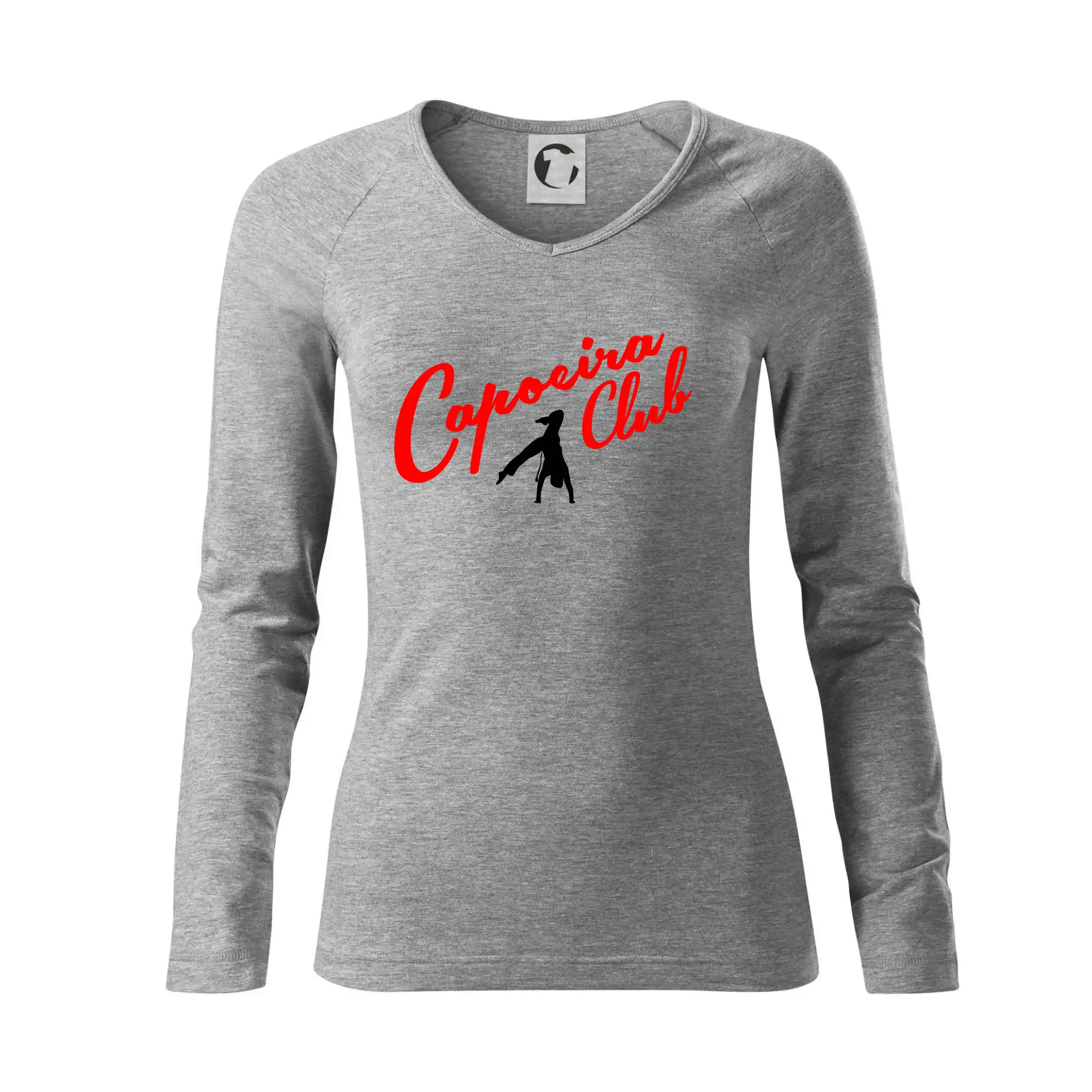 Tričká Capoeira - Capoeira club s tanečníkom - Tričko dámske Elegance