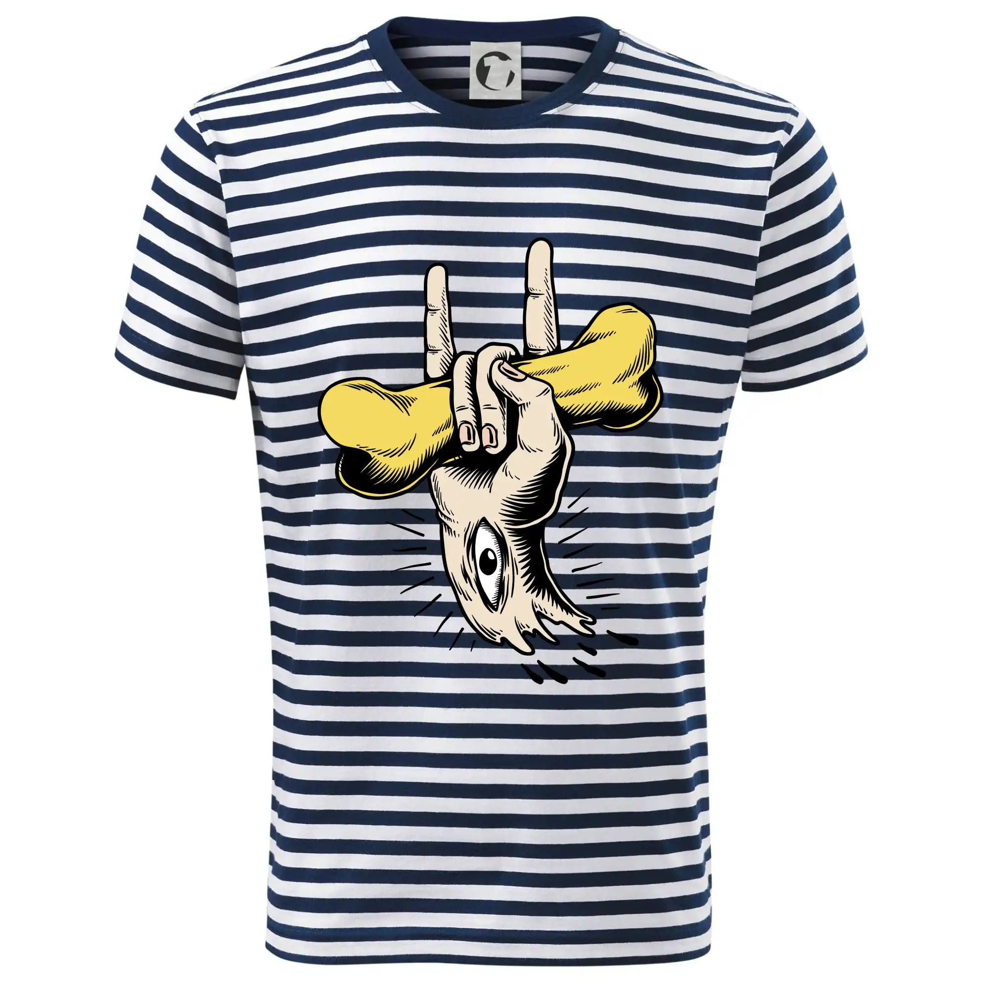 Rocková ruka kost a oko