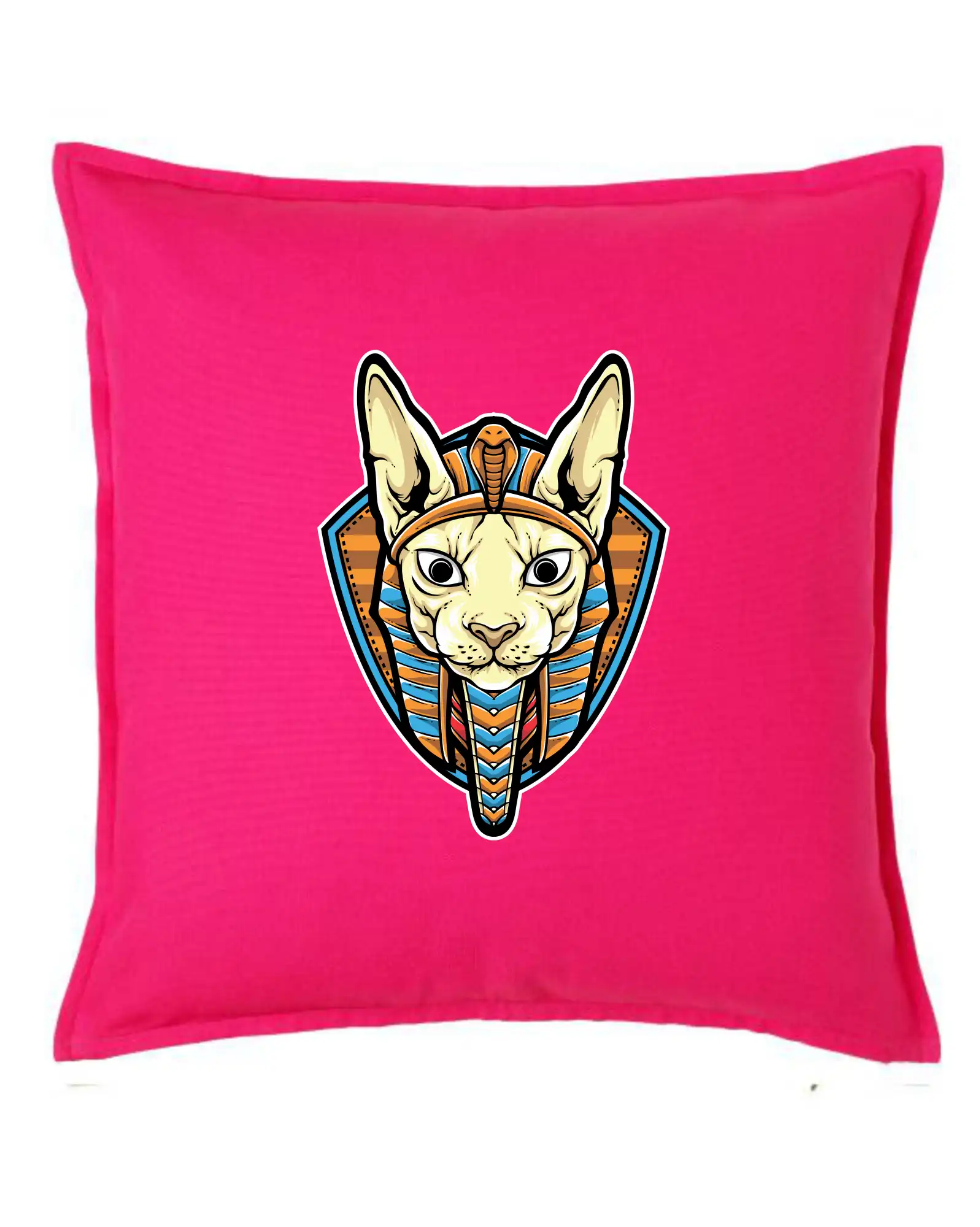 Vtipná tričká s mačkou - Egyptská mačka - Vankúš 50x50