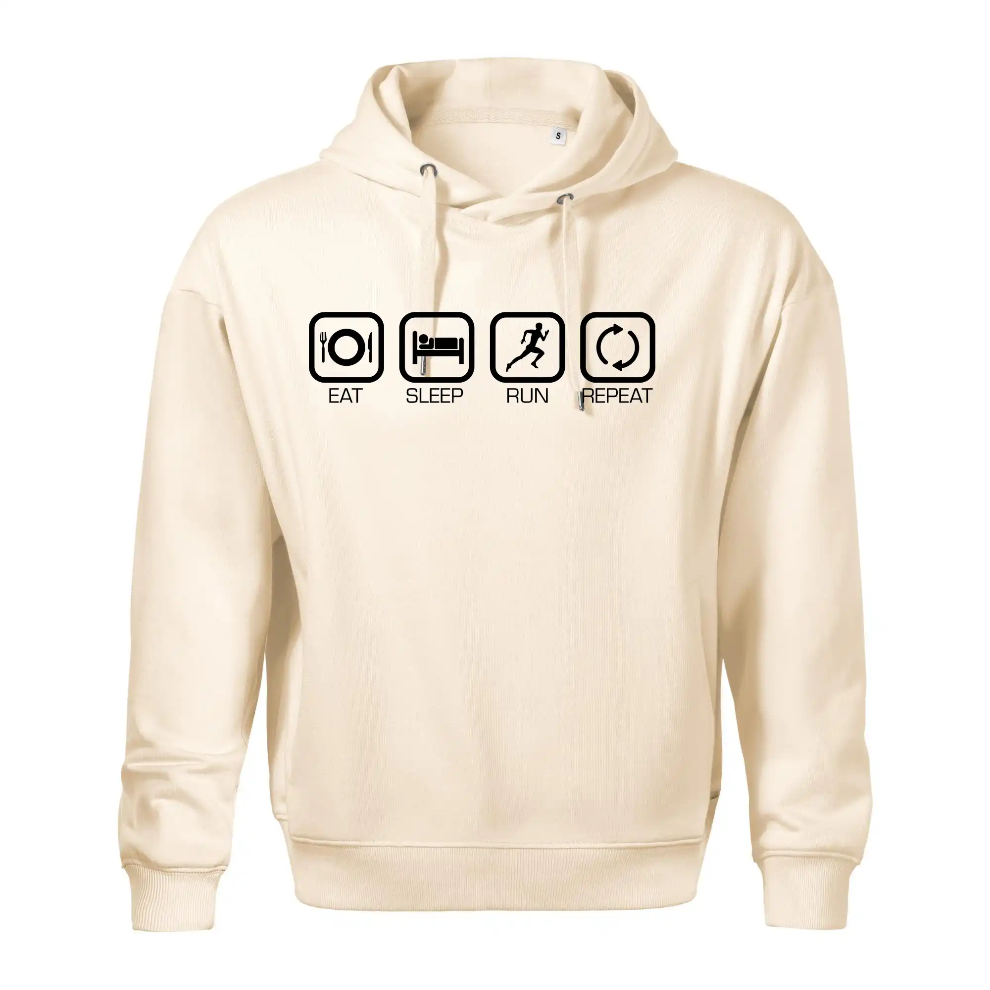 Eat sleep run repeat v řadě