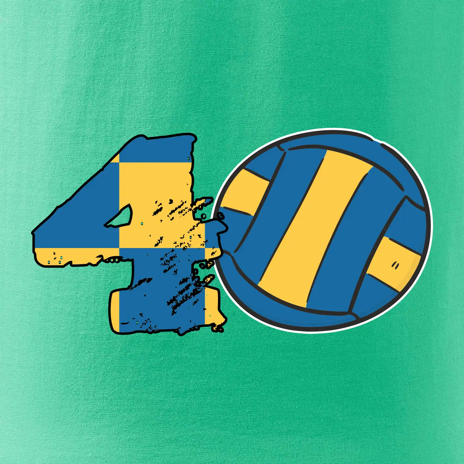 Volejbal kulaté narozeniny 40