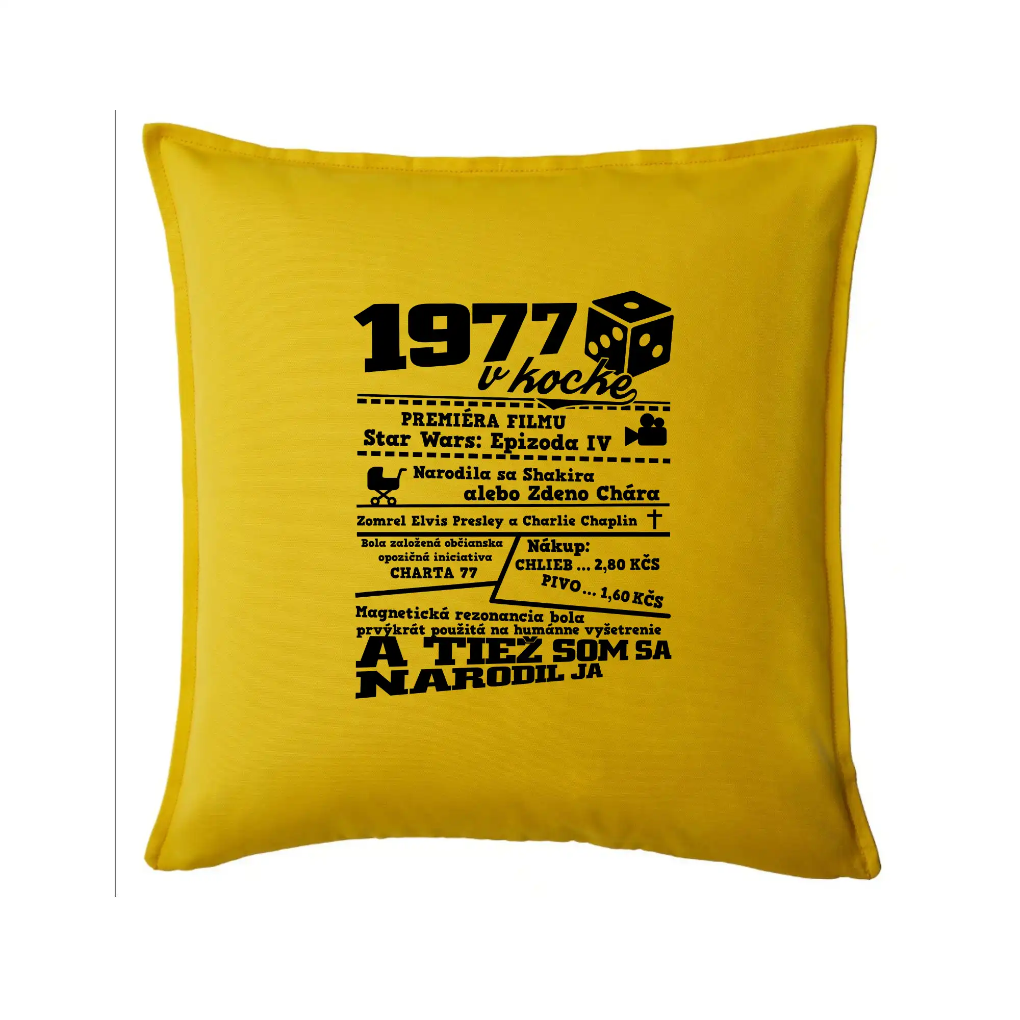 1977 v kocke - Vankúš 50x50