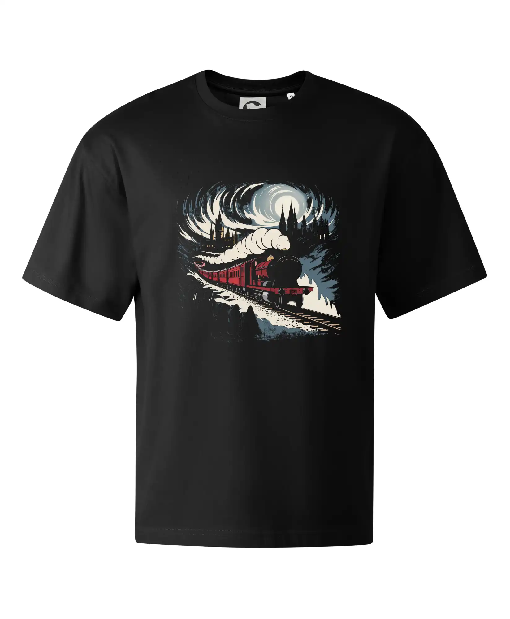 Filmové tričká - Hogwarts Express barevný - Stage unisex - OVERSIZE