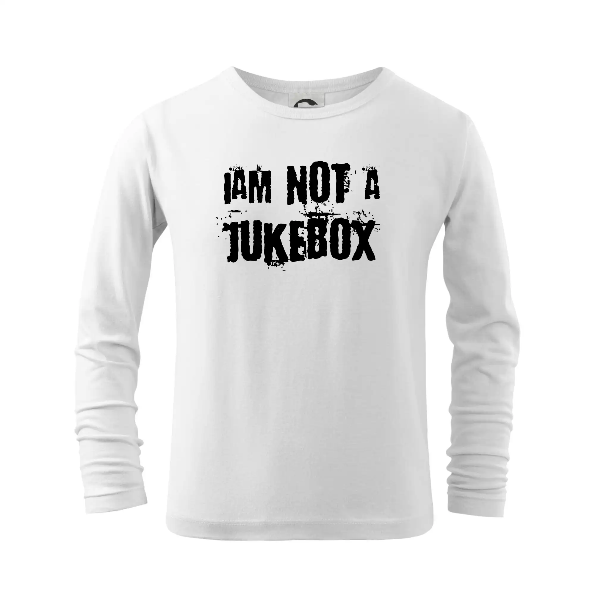 Tričká na párty - Iam not a jukebox - na prsiach - Tričko detské Long Sleeve