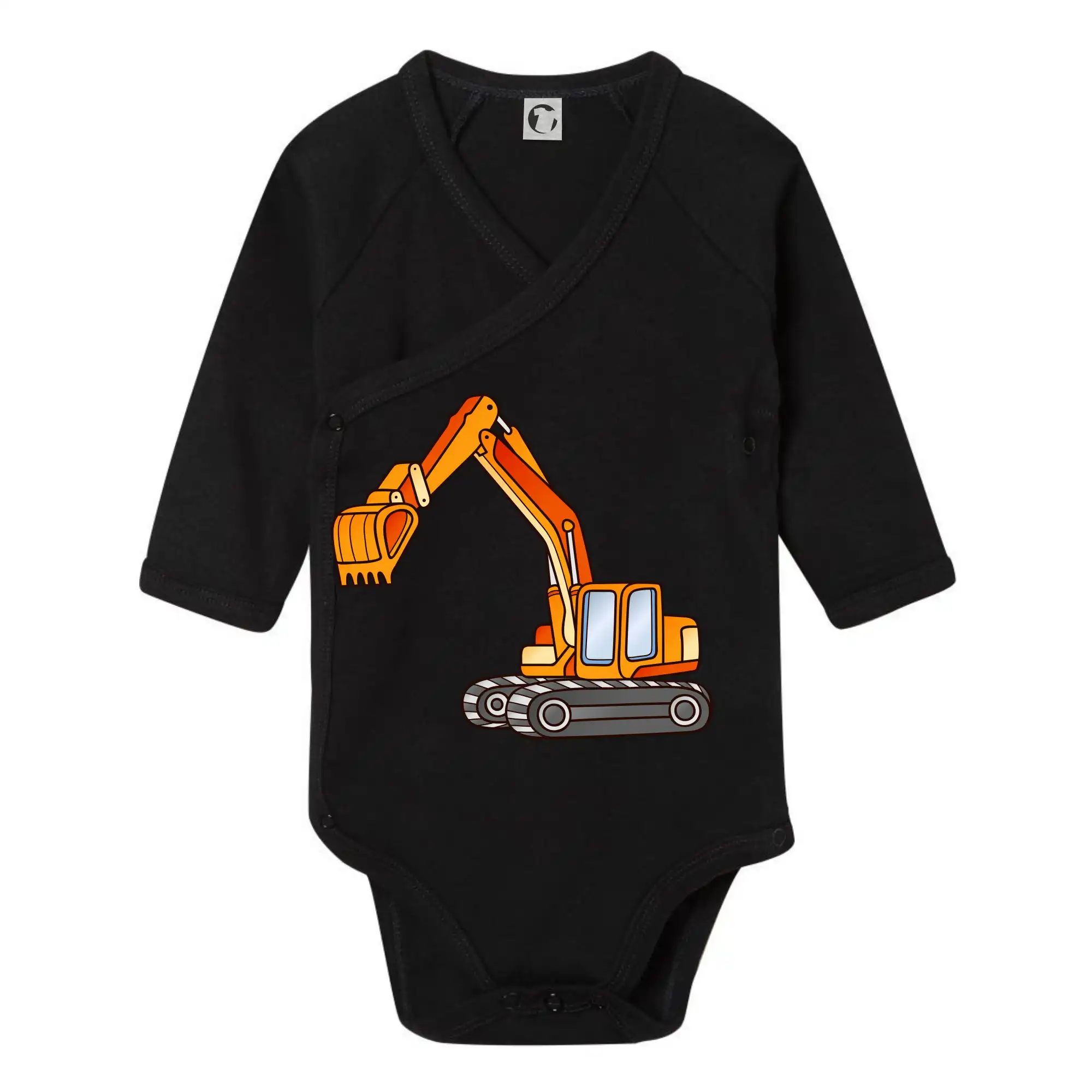 Bagr bez nápisu oranžový