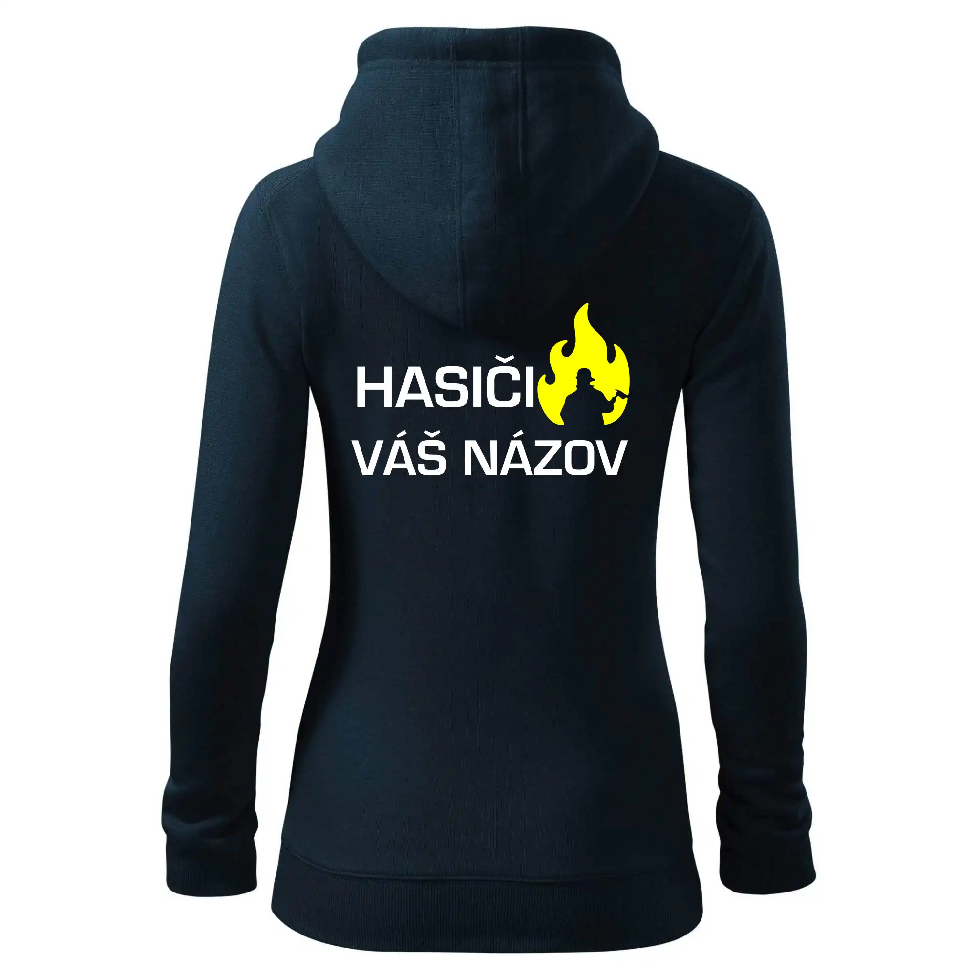 Hasiči - Váš názov - FLUO + Reflexná potlač