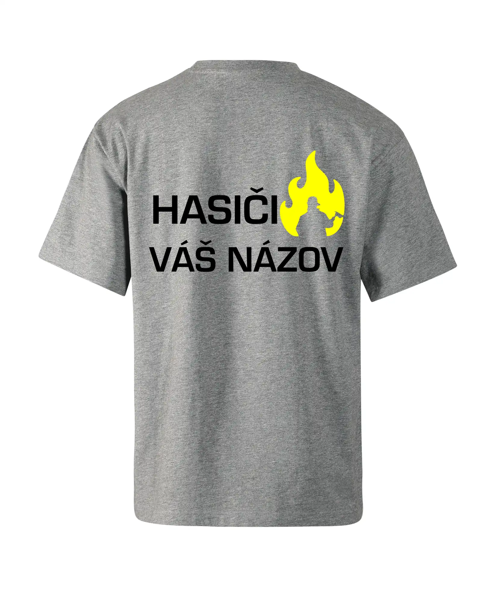 Hasiči - Váš názov - FLUO + Reflexná potlač