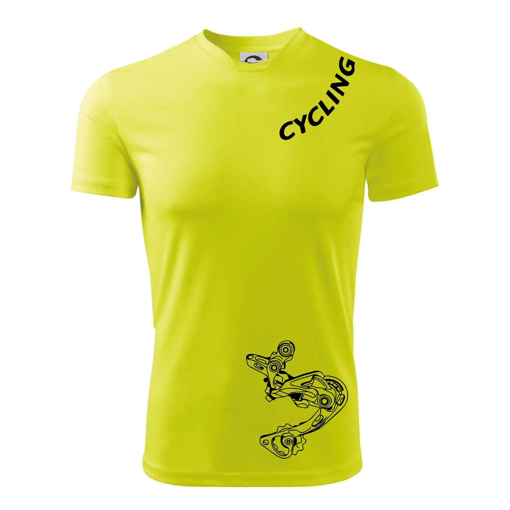 Cycling nápis šikmo