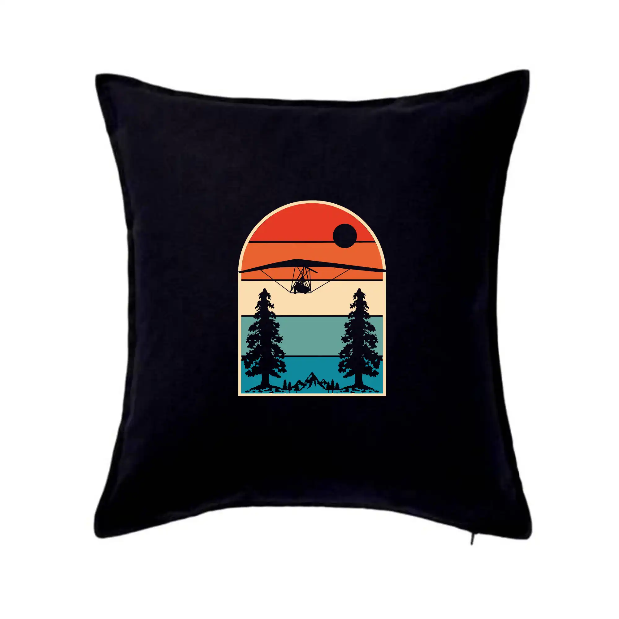 Tričká s motívom paraglidingu - Rogalo vintage - Vankúš 50x50