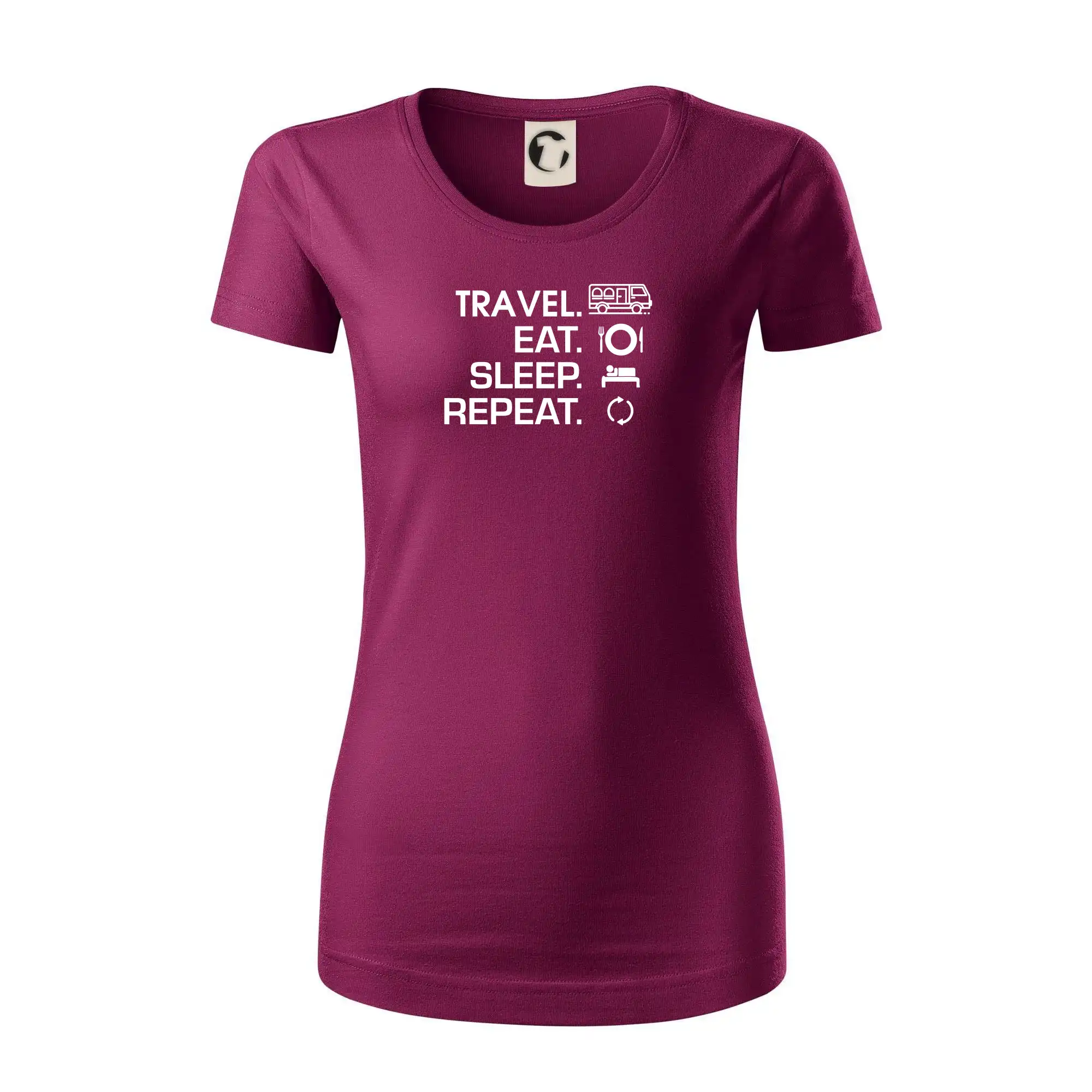 Eat sleep travel - Van