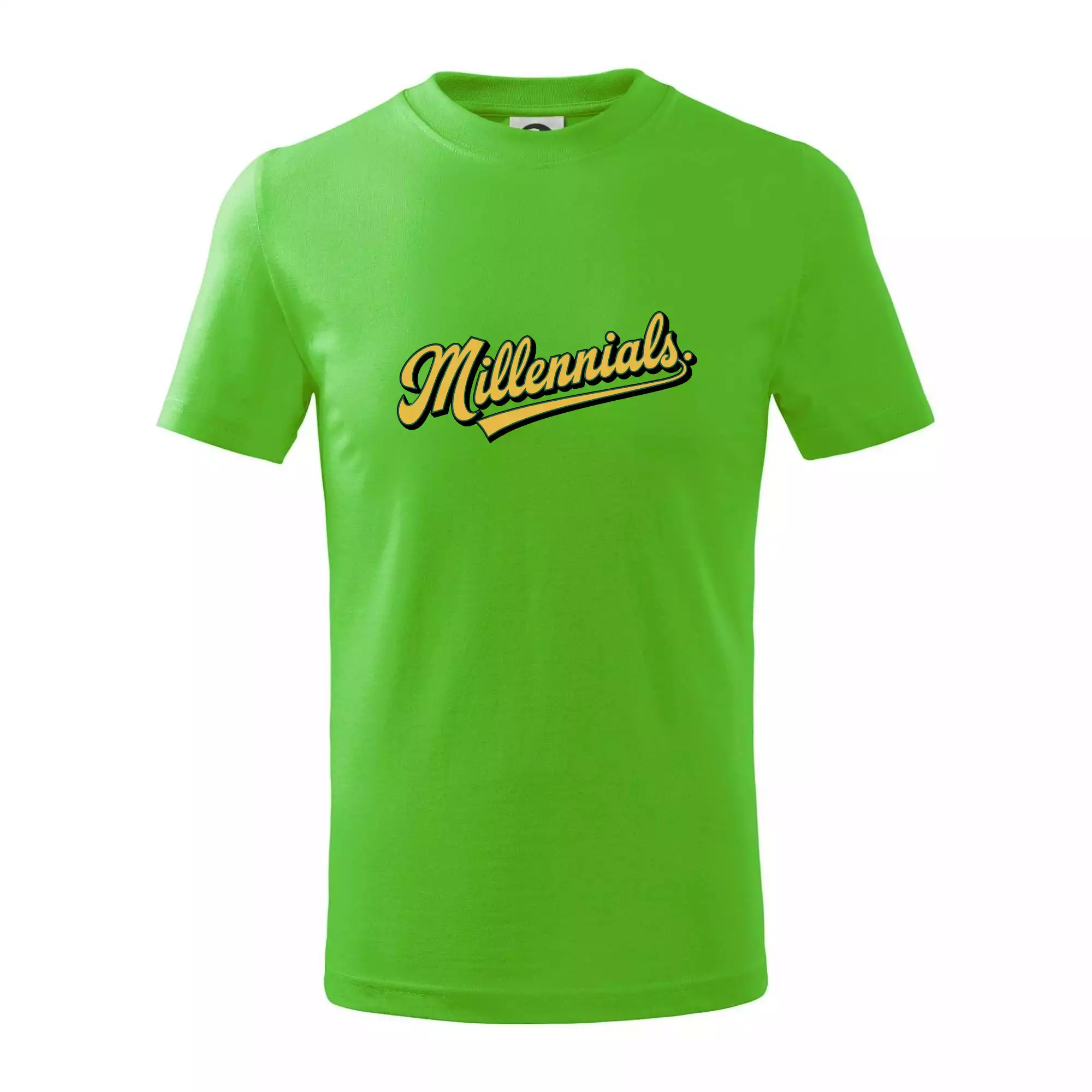 Generace Y - Millennials žlutý nápis