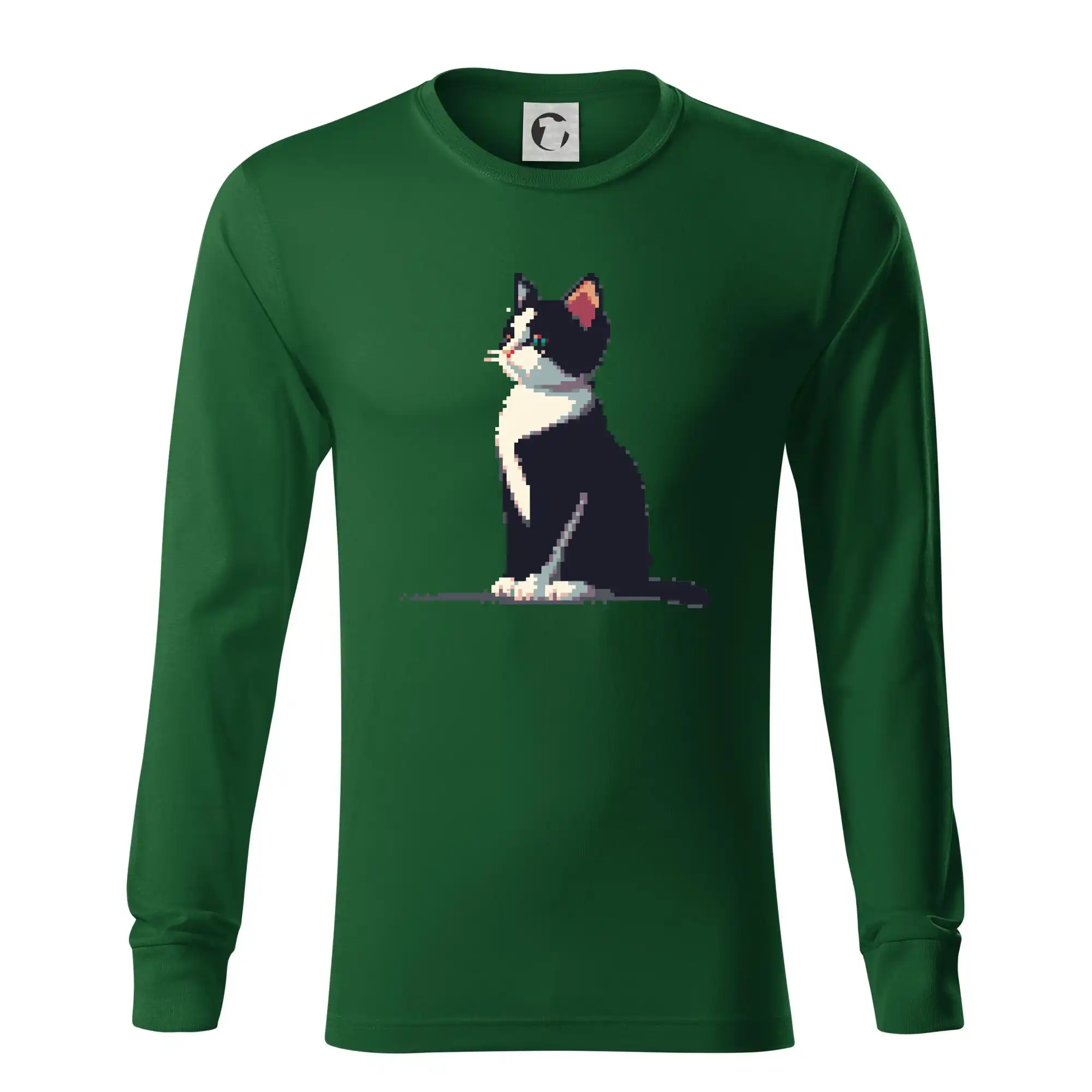 Mourovatá kočka pixel