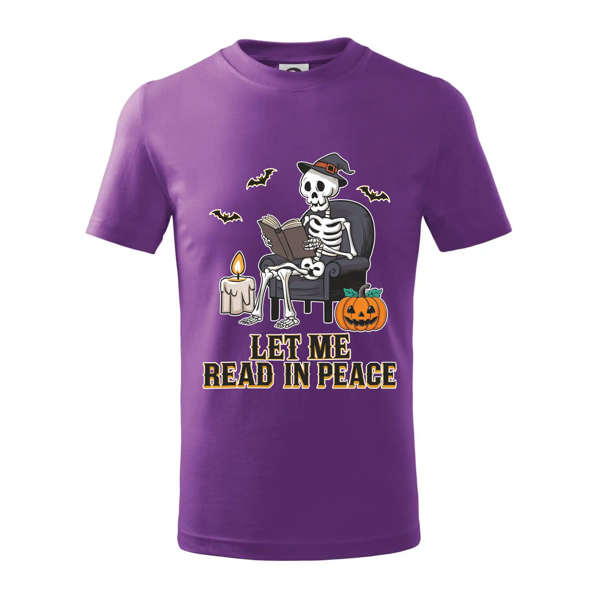 Grafické tričká - Let me read in peace - Tričko detské bavlnené