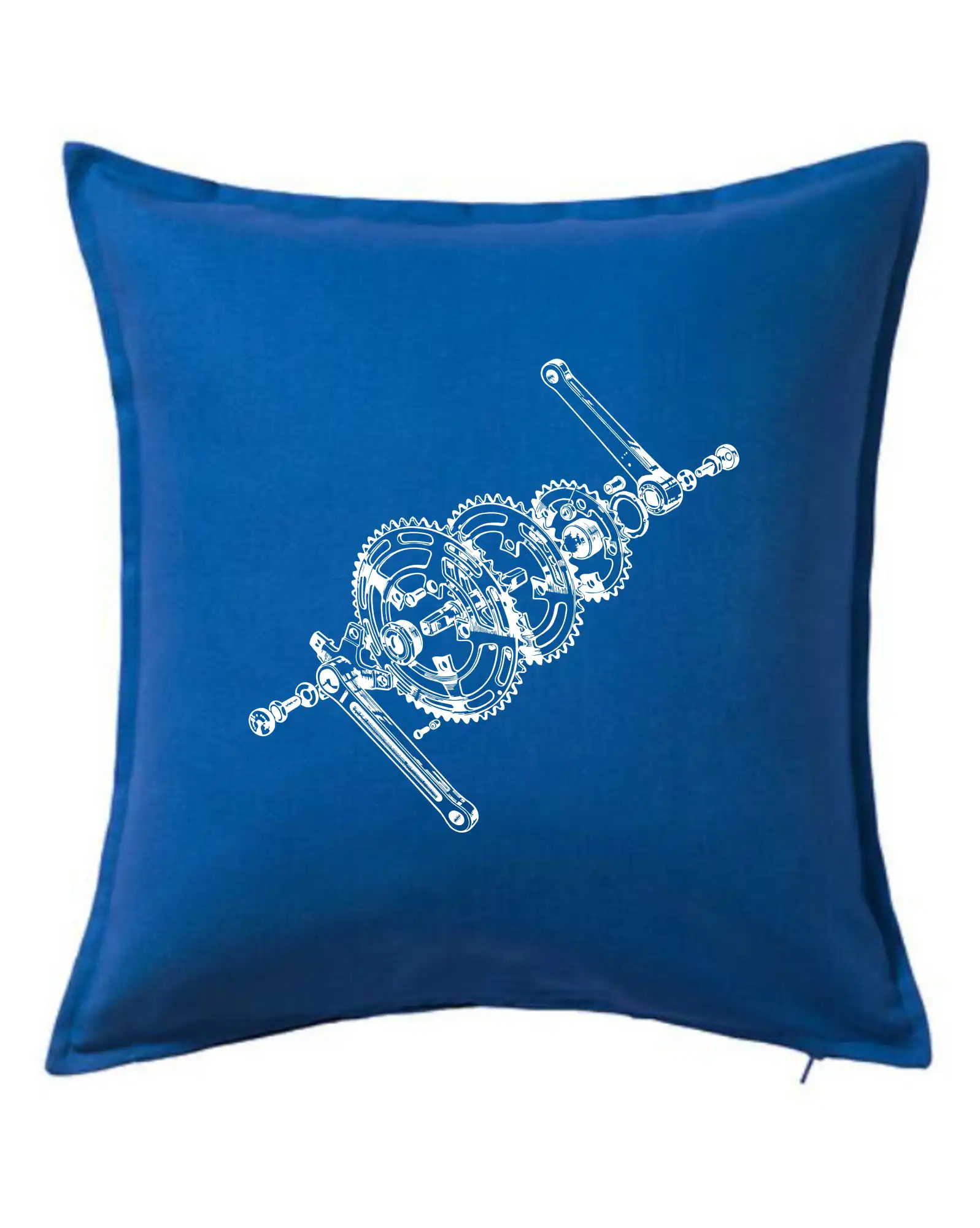 Tričko ako darček pre cyklistu - Cyklo rozkres prevody - Vankúš 50x50