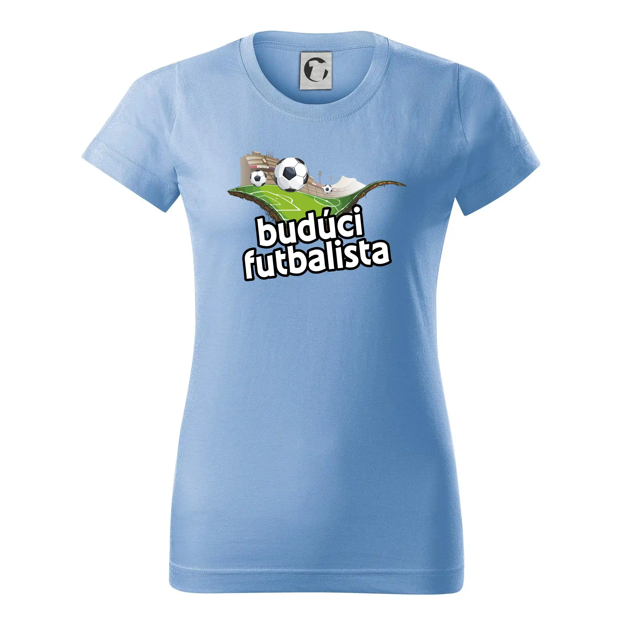 Budúci futbalista - Dámske tričko basic - ľahko voľnejšie a dlhšie