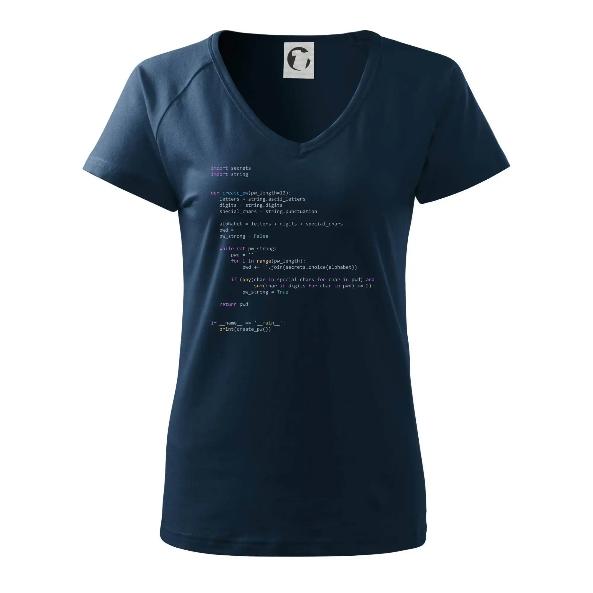 Tričká pre ajťákov - Python Generátor hesiel - Tričko dámske Dream