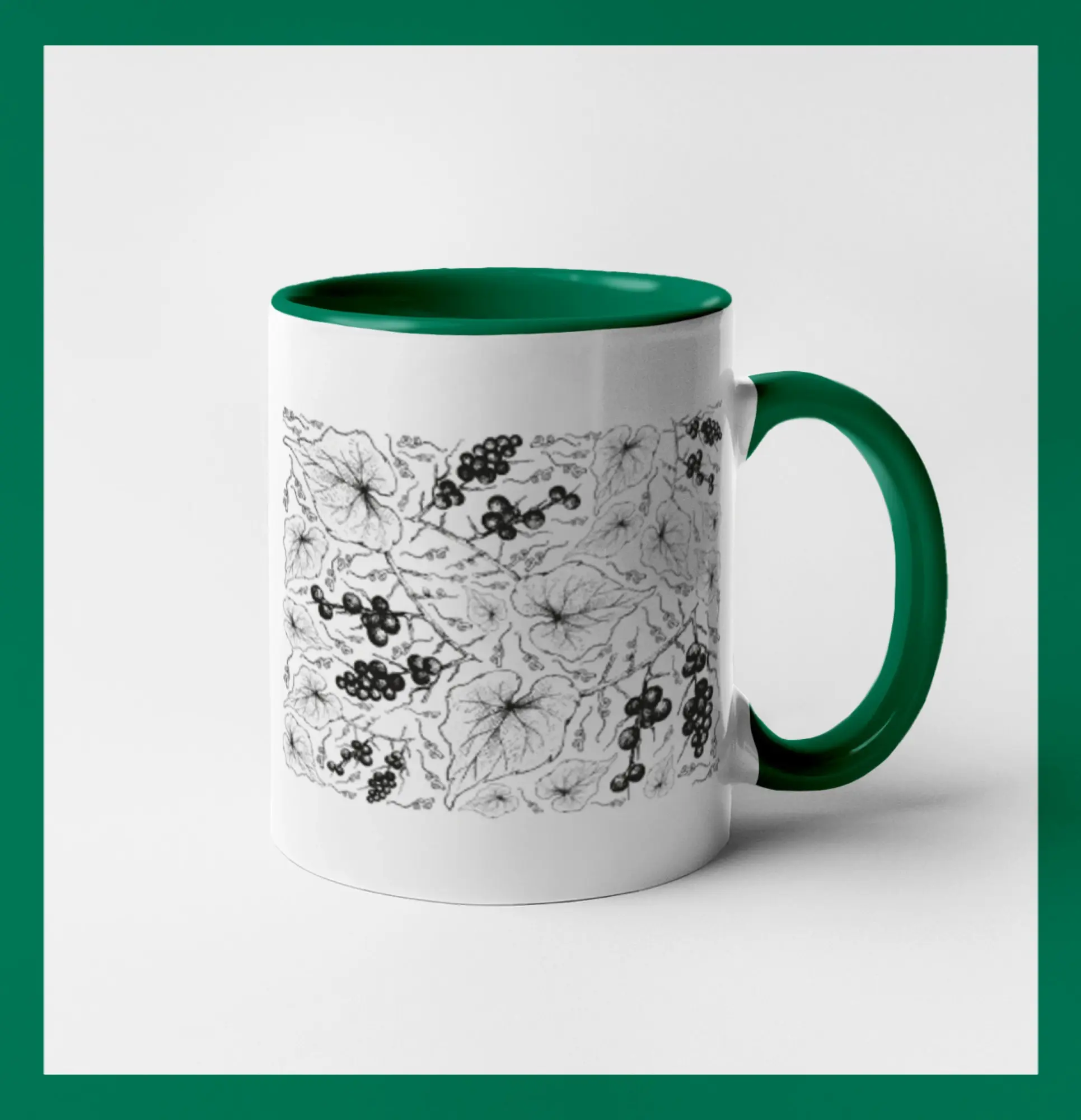 Listy viniča tapeta