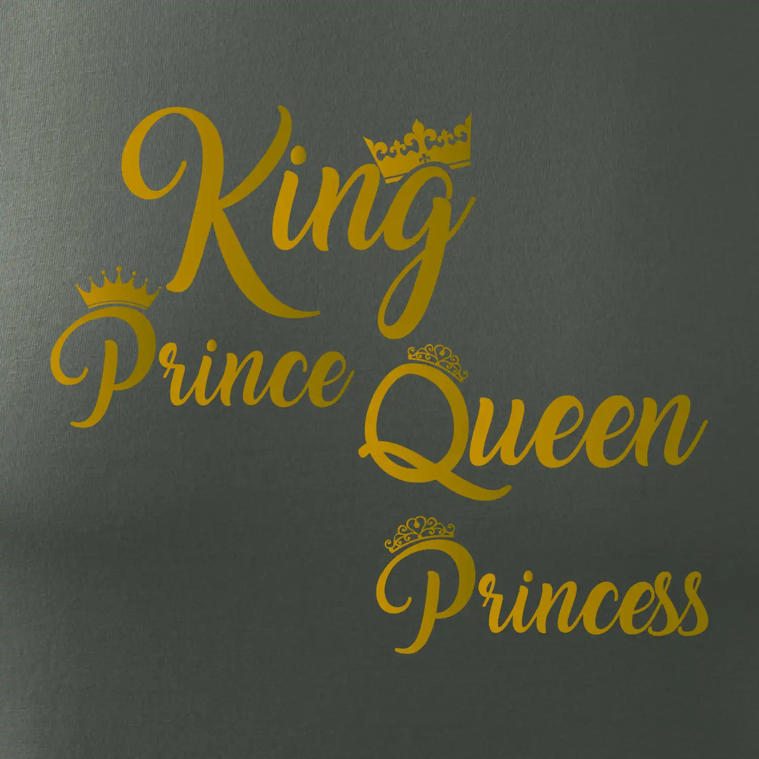 King Queen Rodinná zlatá