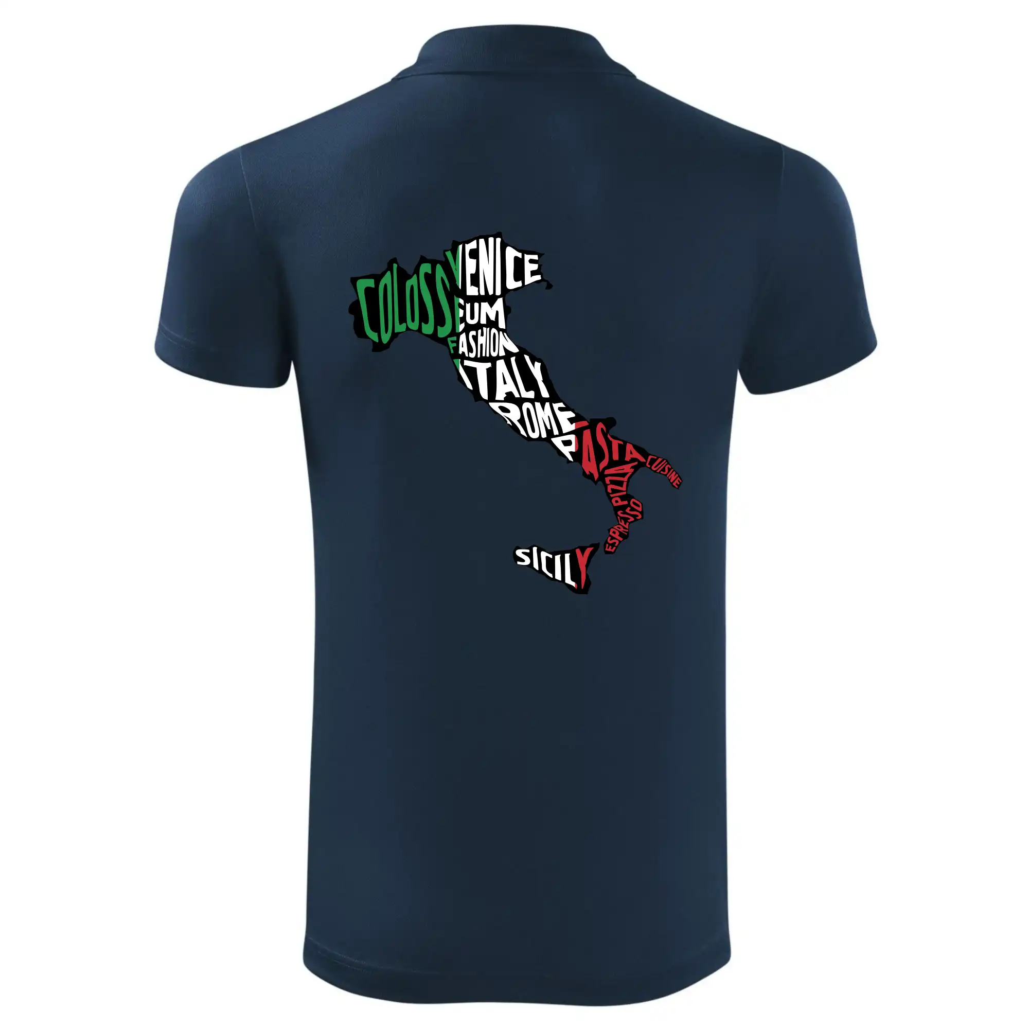 Mapy - názvy měst - Italie