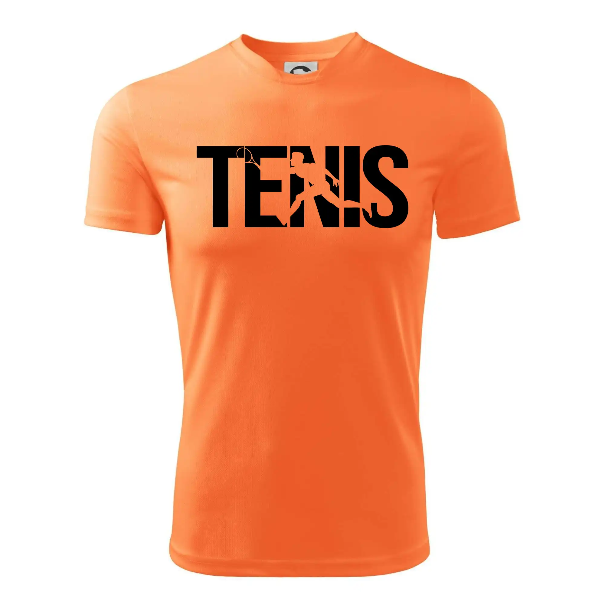 Tenis nápis silueta