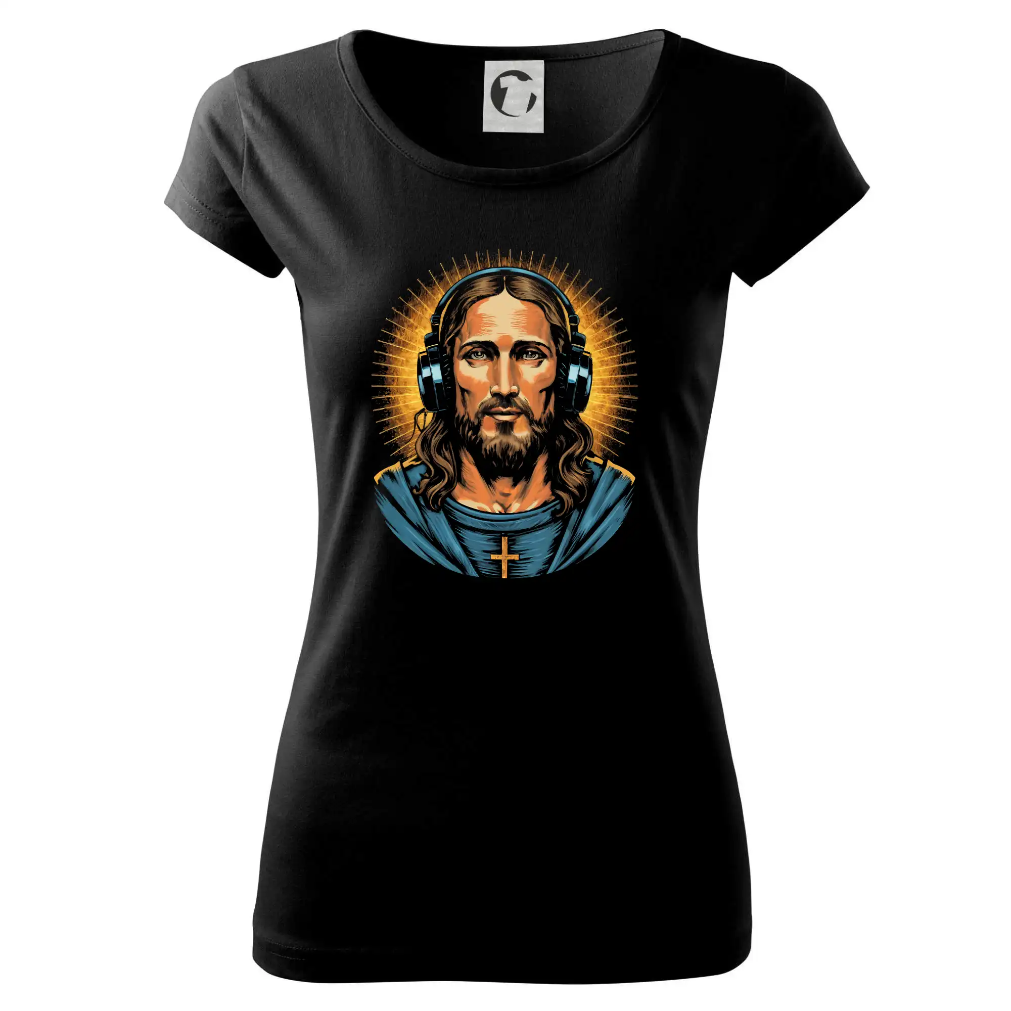 Jesus DJ - Dámske tričko Pure