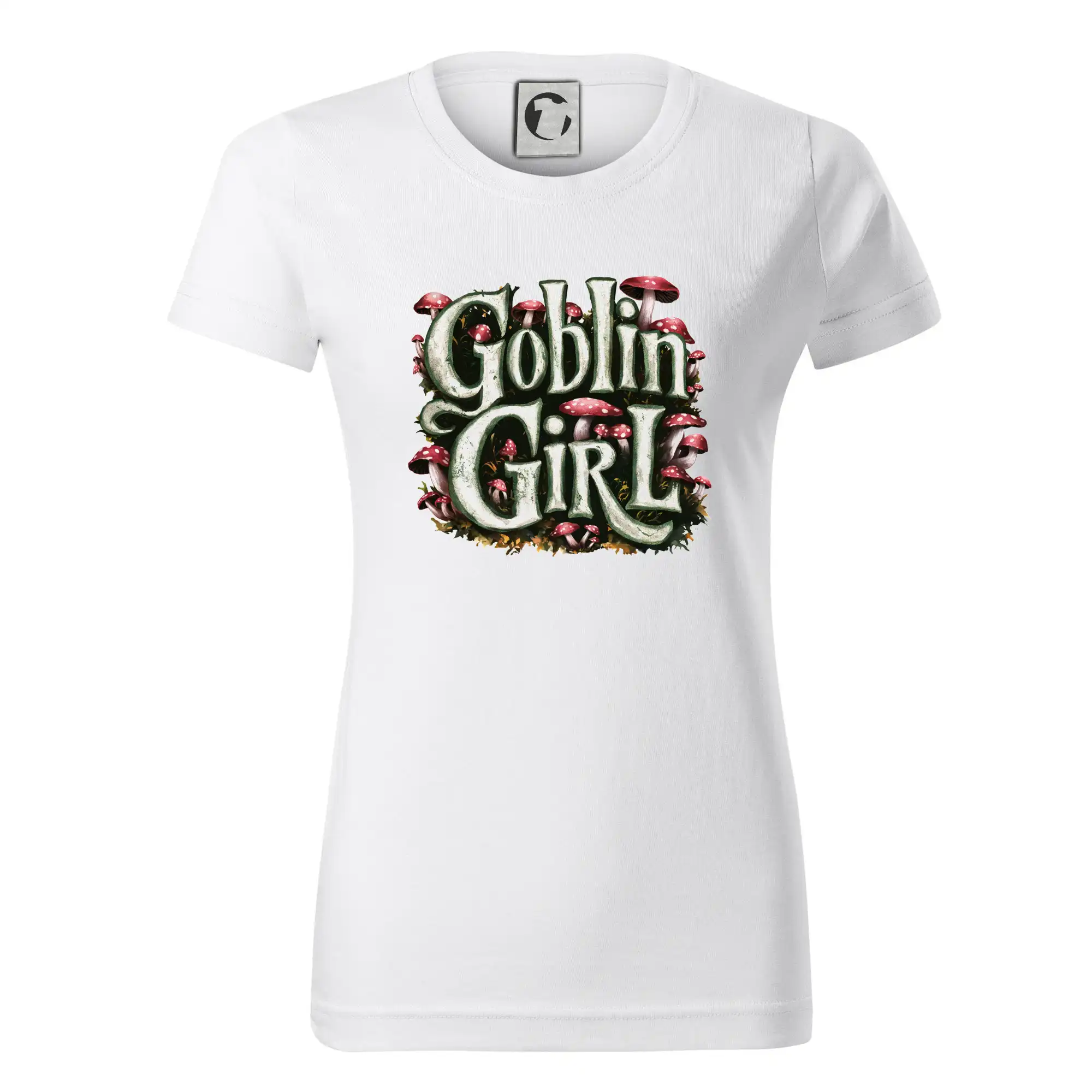Tričká s motívmi ktoré frčia na internete - Goblincore Goblin Girl - Dámske tričko basic - ľahko voľnejšie a dlhšie