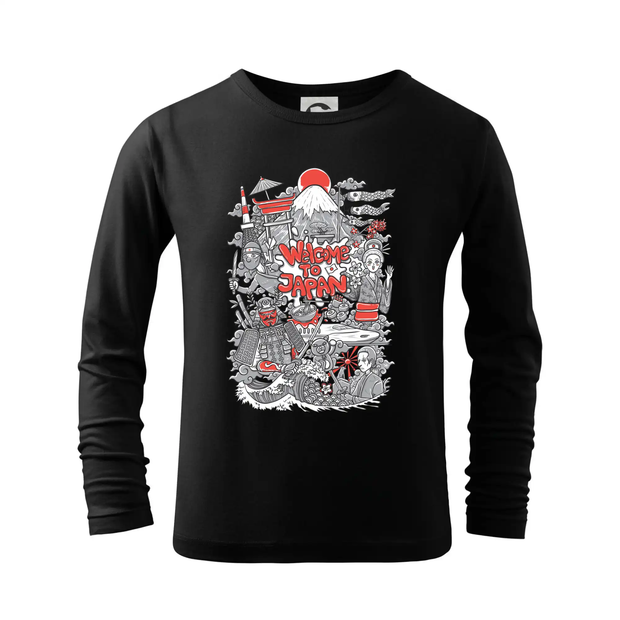 Tričká s japonskou tematikou - Welcome to Japan - Tričko detské Long Sleeve
