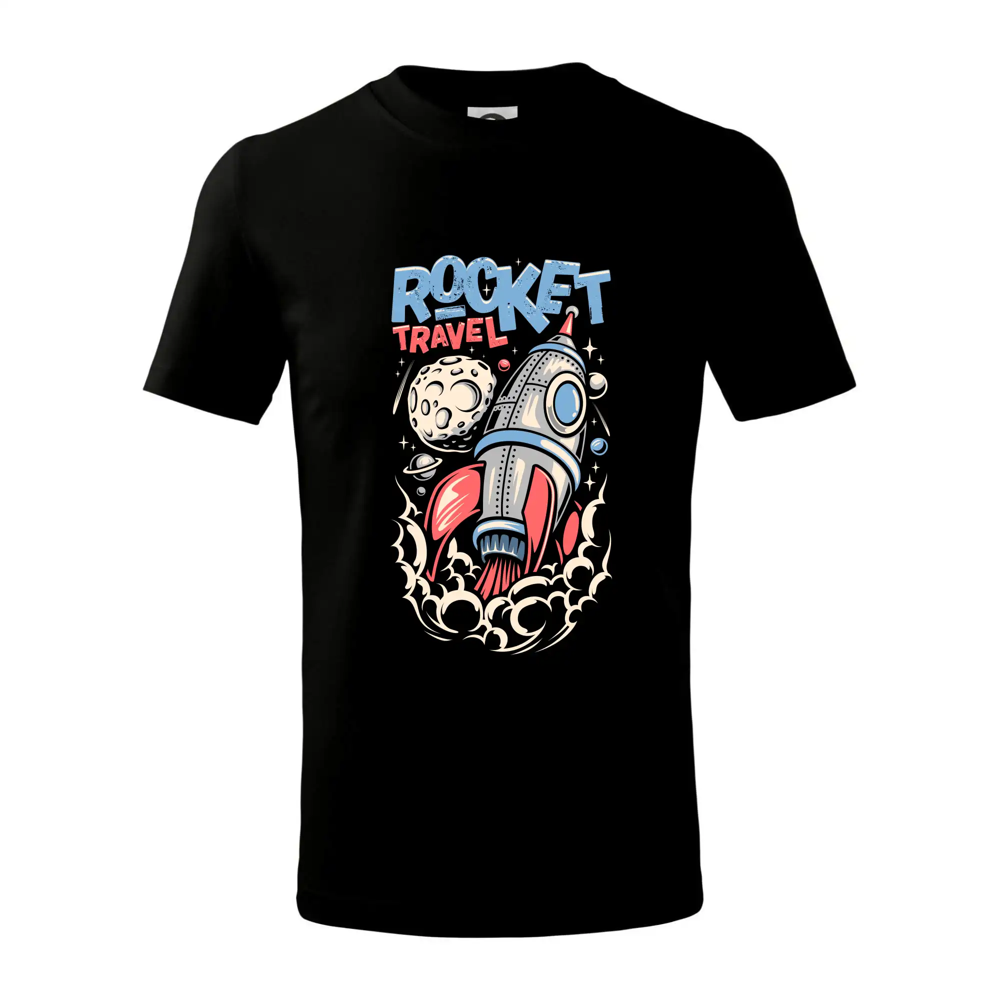 Vesmirne tričká - Rocket travel - Tričko detské bavlnené