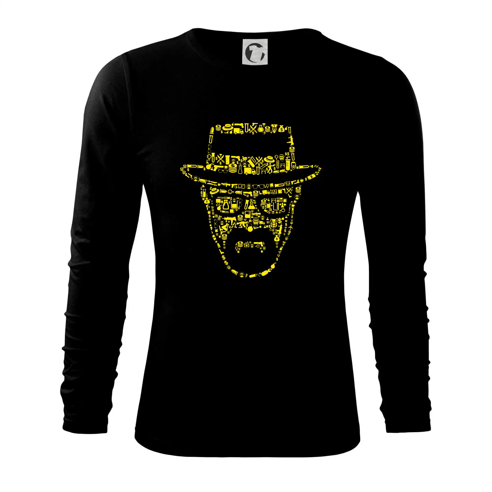 Grafické tričká - The Chronicle icons - Tričko s dlhým rukávom FIT-T long sleeve