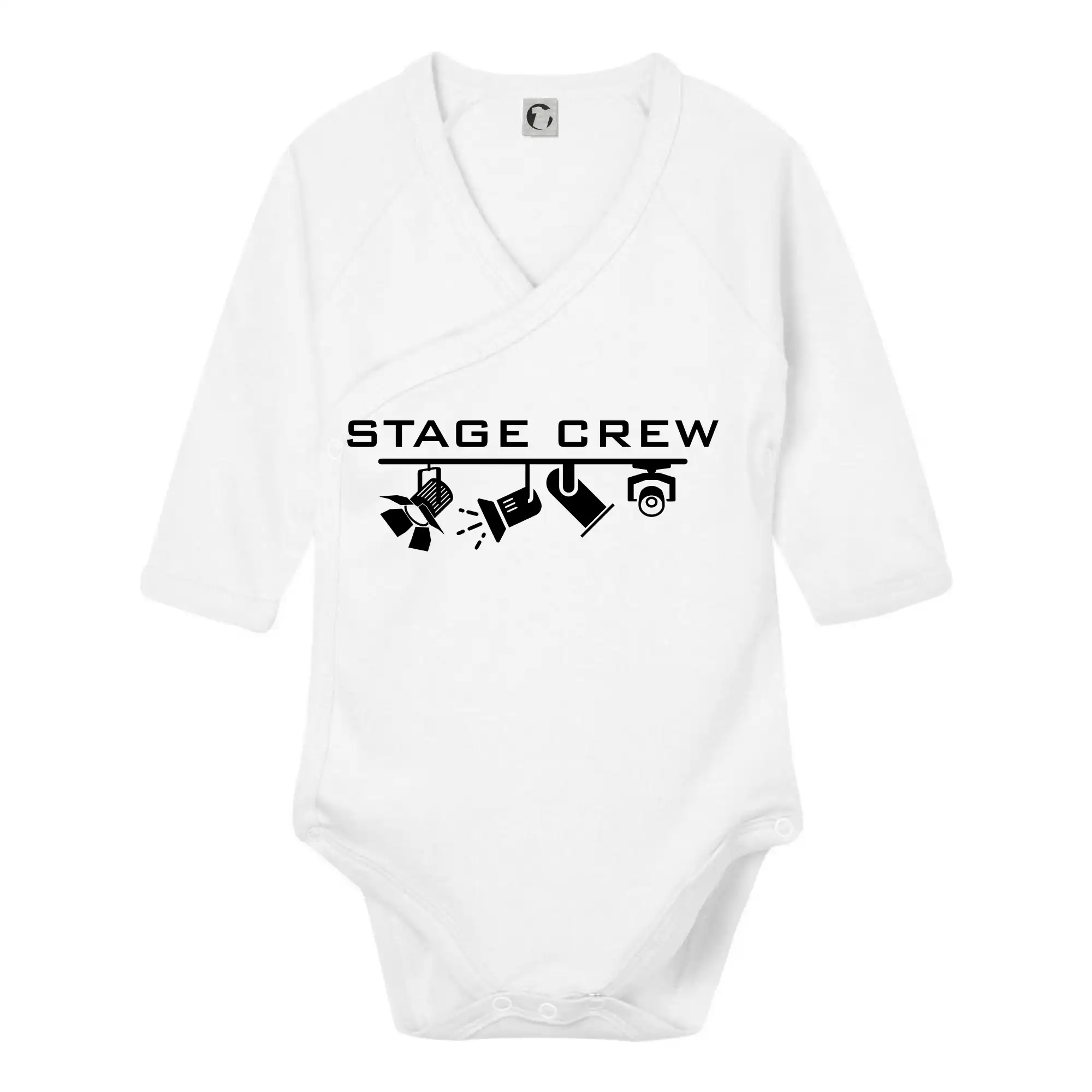 Osvetľovač - stage crew - Body zavinovacie s dlhým rukávom