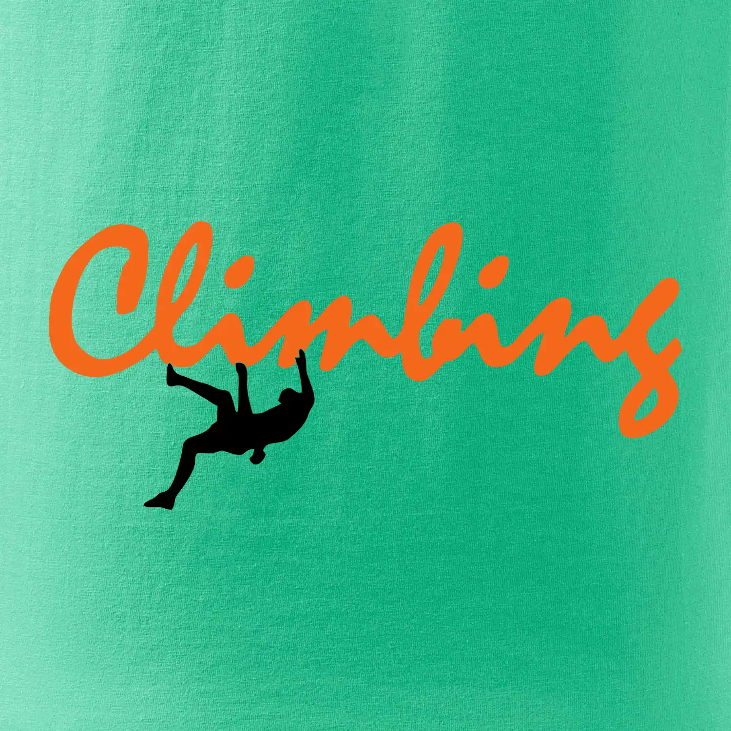 Climbing psací text