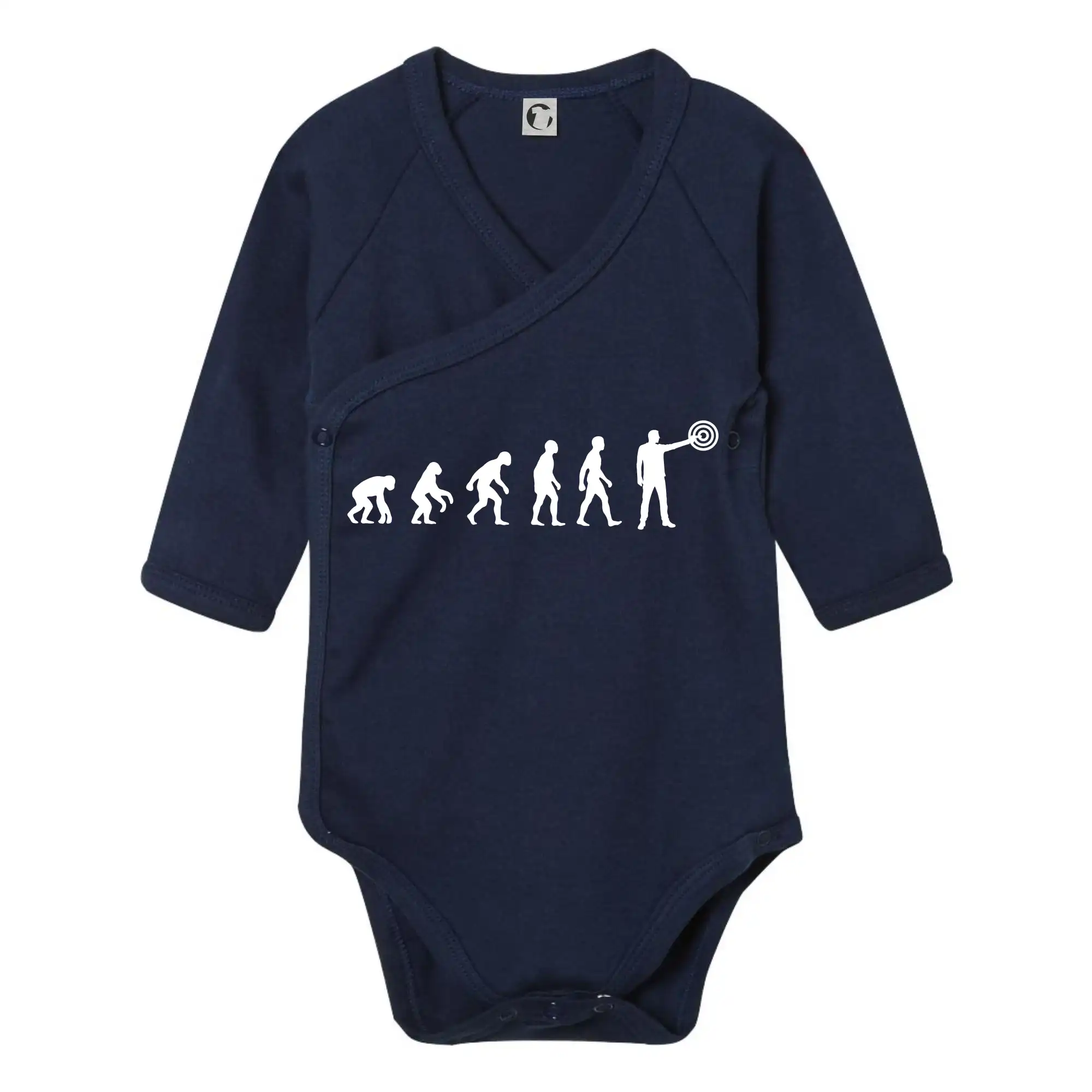 Evolúcia strelec terč - Body zavinovacie s dlhým rukávom