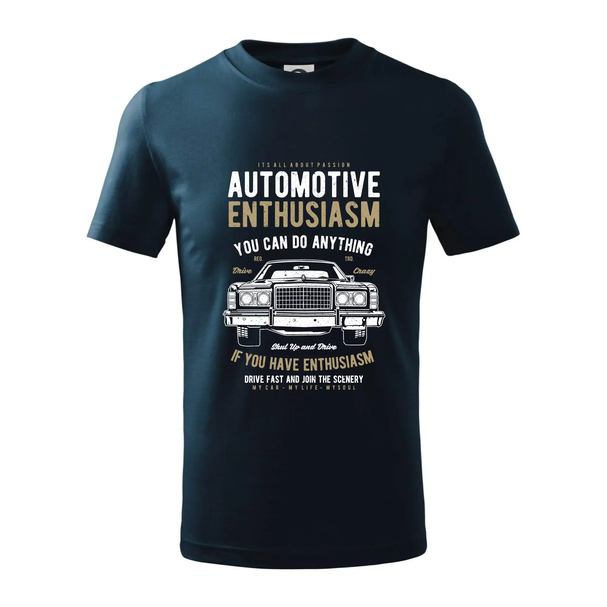 Auto tričká - Automotive Enthusiasm - Tričko detské bavlnené