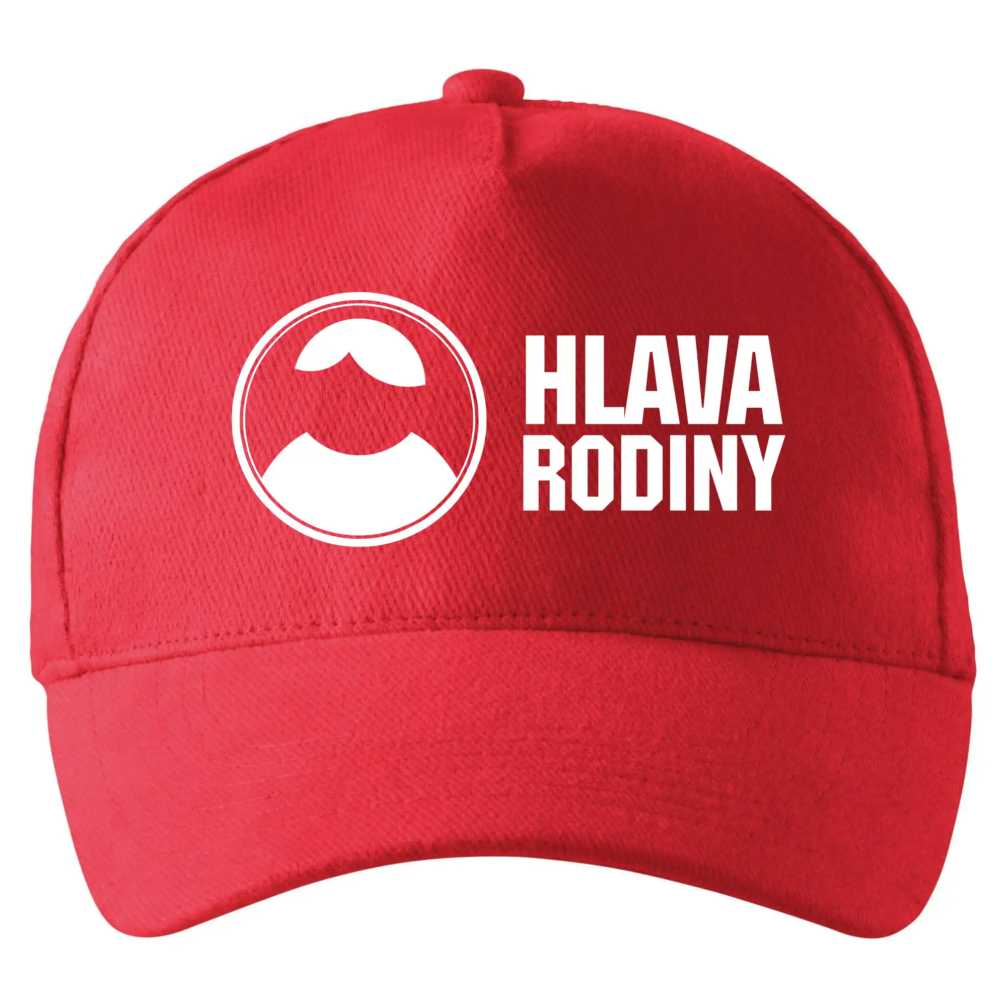 Tričká a mikiny pre mamičky - Hlava rodiny - Šiltovka so zahnutým šiltom a mosaznou sponou