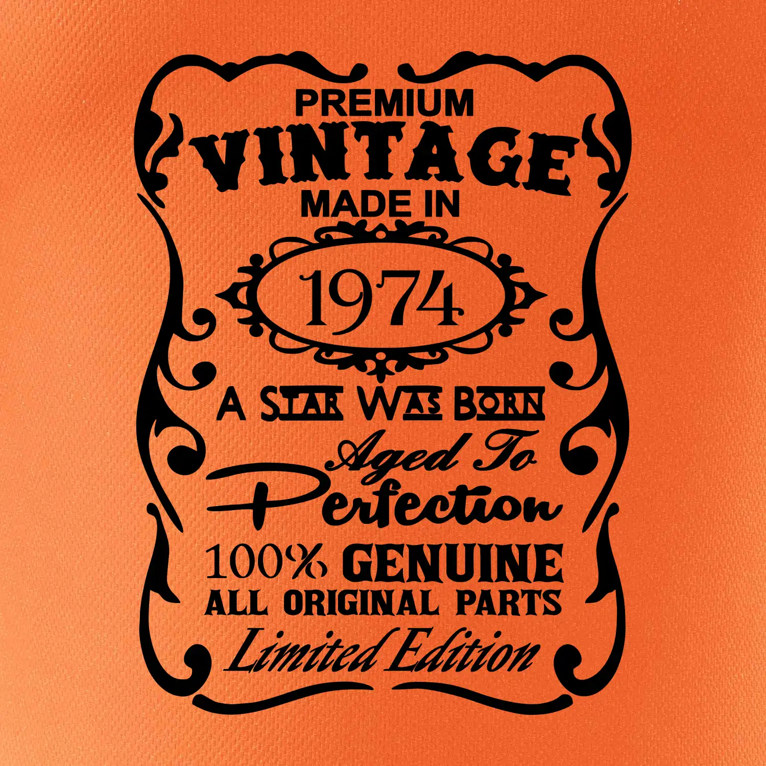 Vintage Etiketa - 1974