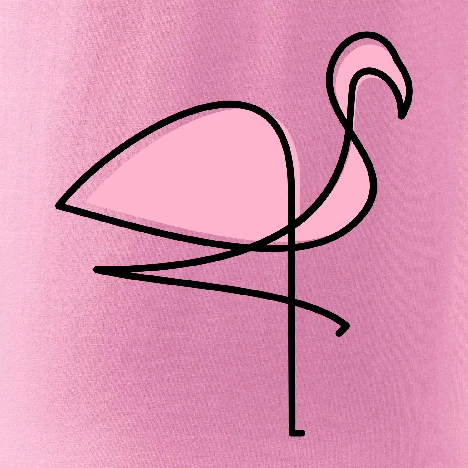 Plameňák na hubené noze